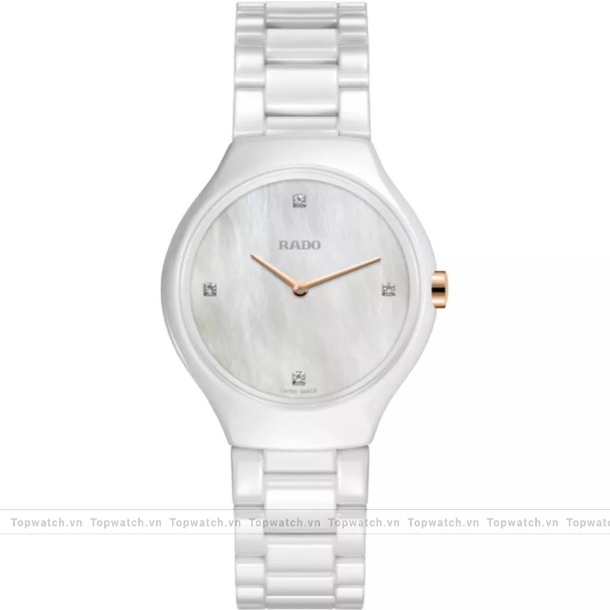 Rado True Thinline R27958909 Diamonds Watch 30mm Rado True Thinline R27958909 Diamonds Watch 30mm