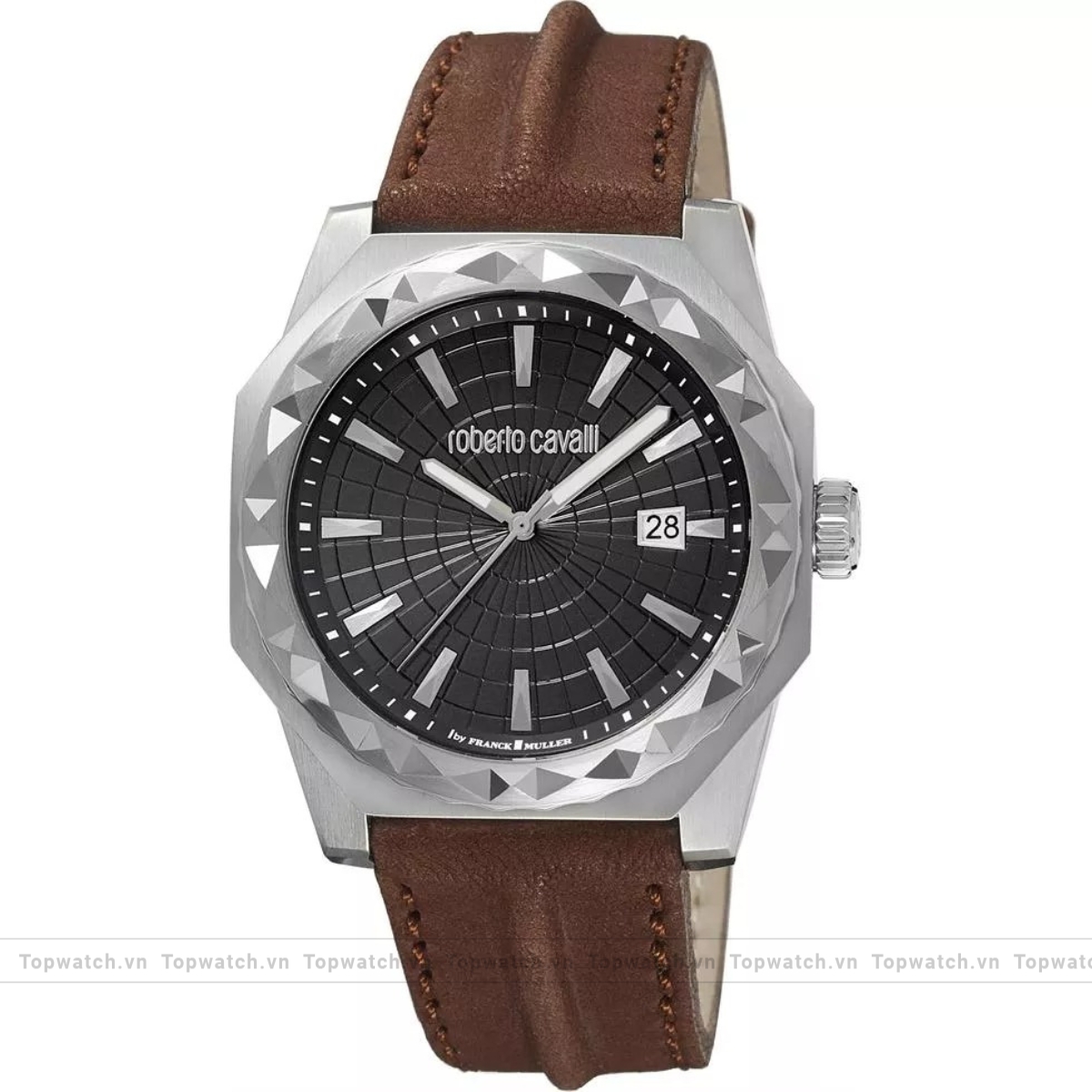 Roberto Cavalli By Franck Muller RV1L018L0016 Black Watch 43mm Roberto Cavalli By Franck Muller RV1L018L0016 Black Watch 43mm