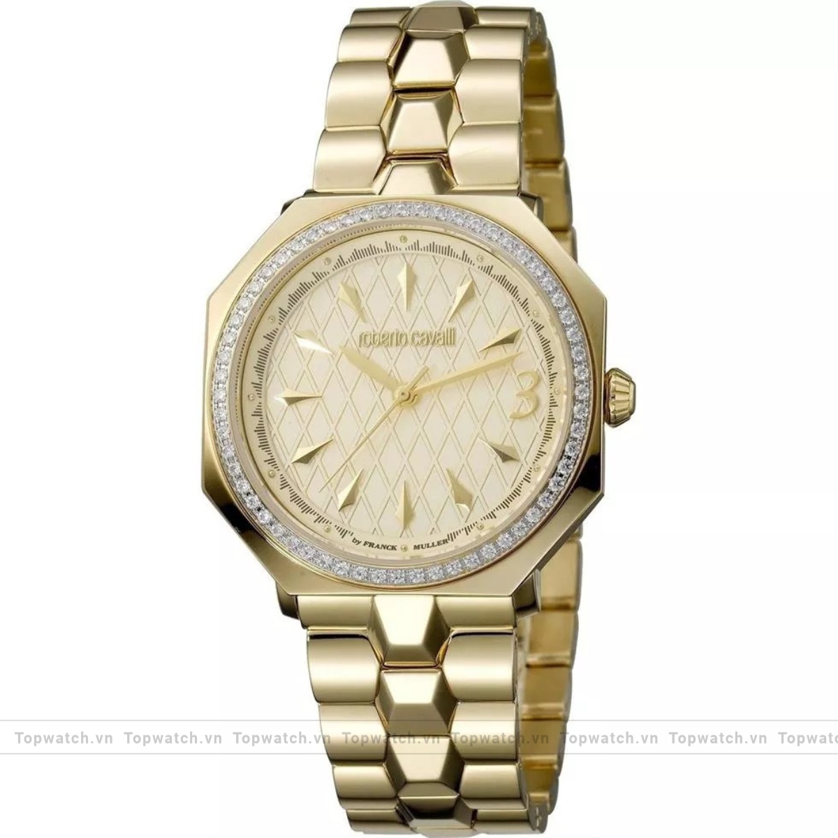 Roberto Cavalli By Franck Muller RV1L024M076 Watch 33mm Roberto Cavalli By Franck Muller RV1L024M076 Watch 33mm