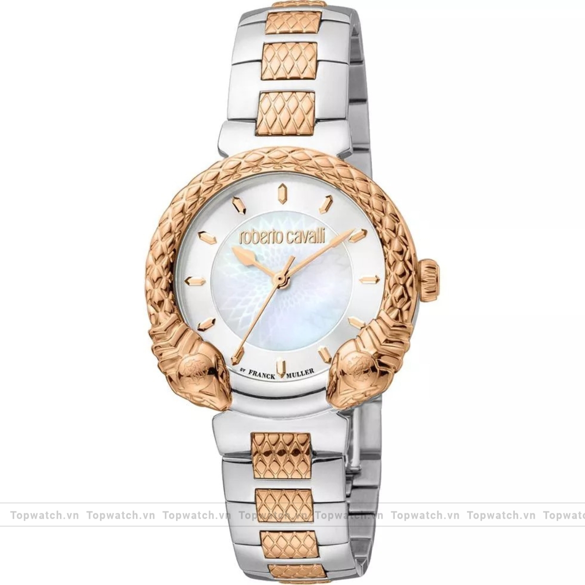 Roberto Cavalli by Franck Muller RV1L190M0081 Two Tone Watch 32mm Roberto Cavalli by Franck Muller RV1L190M0081 Two Tone Watch 32mm