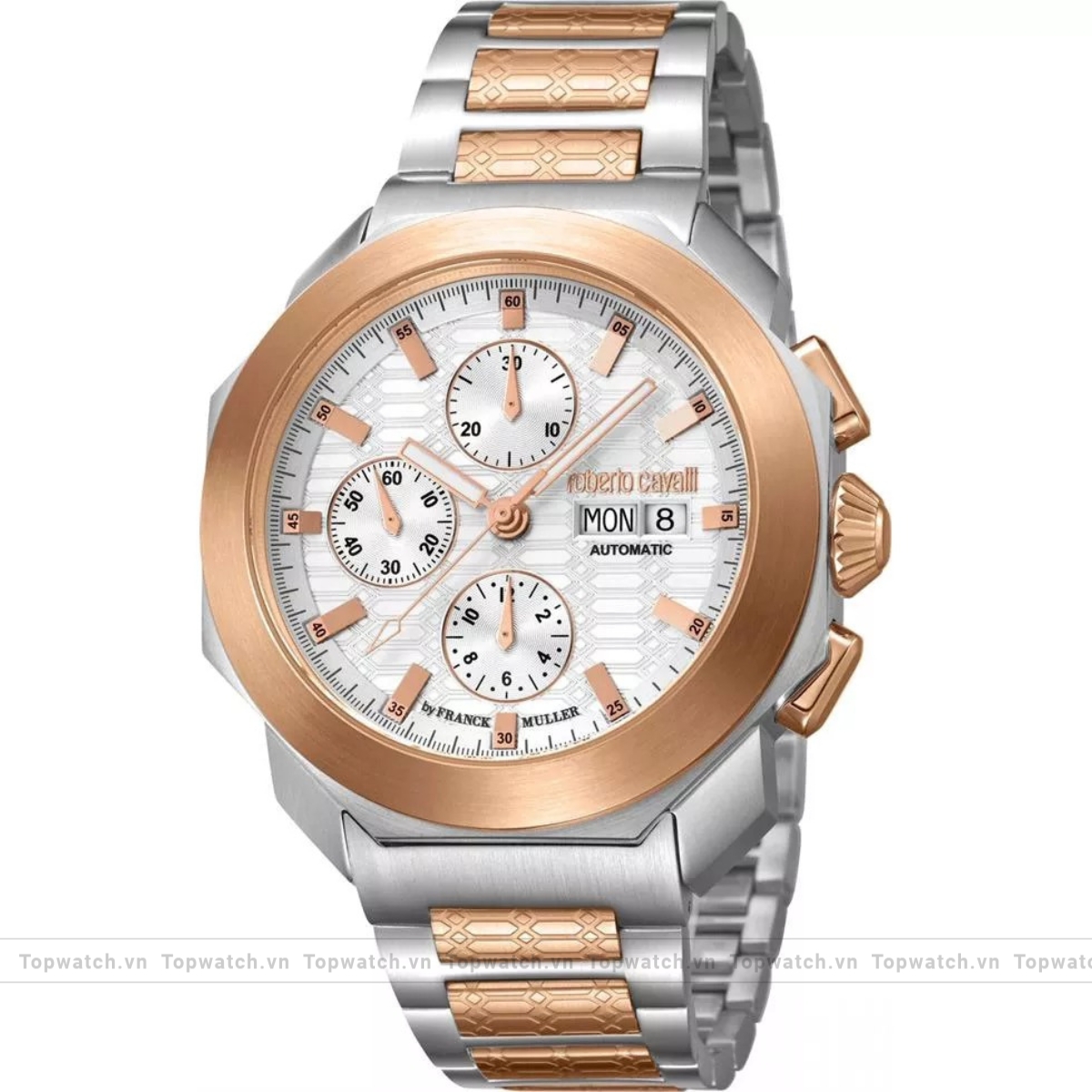 Roberto Cavalli Geometry & Octagon GMLFA9IFABNFM346 Automatic Watch 44mm Roberto Cavalli Geometry & Octagon GMLFA9IFABNFM346 Automatic Watch 44mm