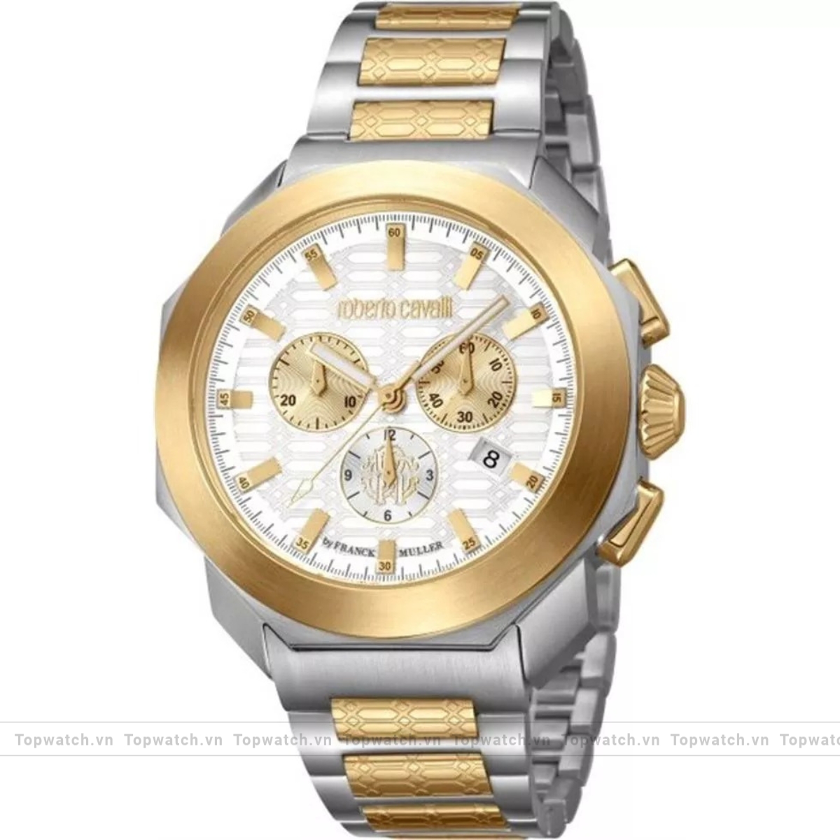 Roberto Cavalli Geometry & Octagon GMLFAZIFABMFM344 Watch 44mm Roberto Cavalli Geometry & Octagon GMLFAZIFABMFM344 Watch 44mm