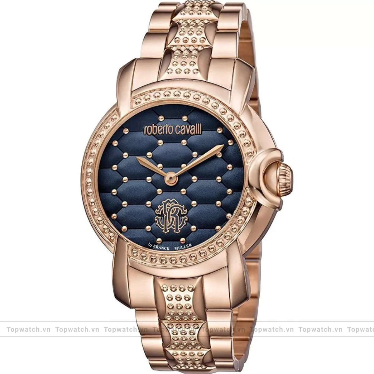 Roberto Cavalli Quilted RV1L019M0136 Blue Watch 36mm Roberto Cavalli Quilted RV1L019M0136 Blue Watch 36mm