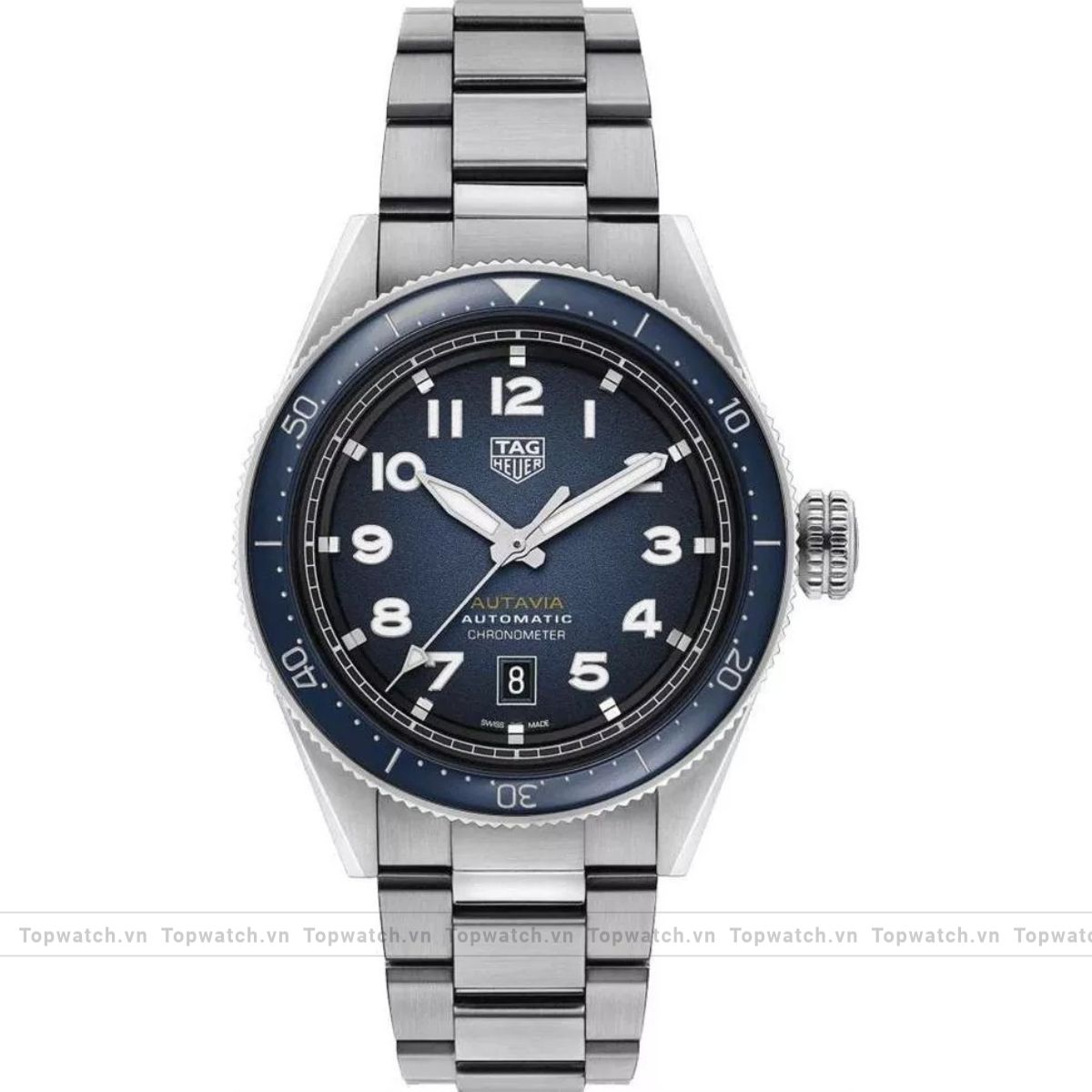 Tag Heuer Autavia WBE5116.EB0173 Calibre 5 Watch 42mm Tag Heuer Autavia WBE5116.EB0173 Calibre 5 Watch 42mm