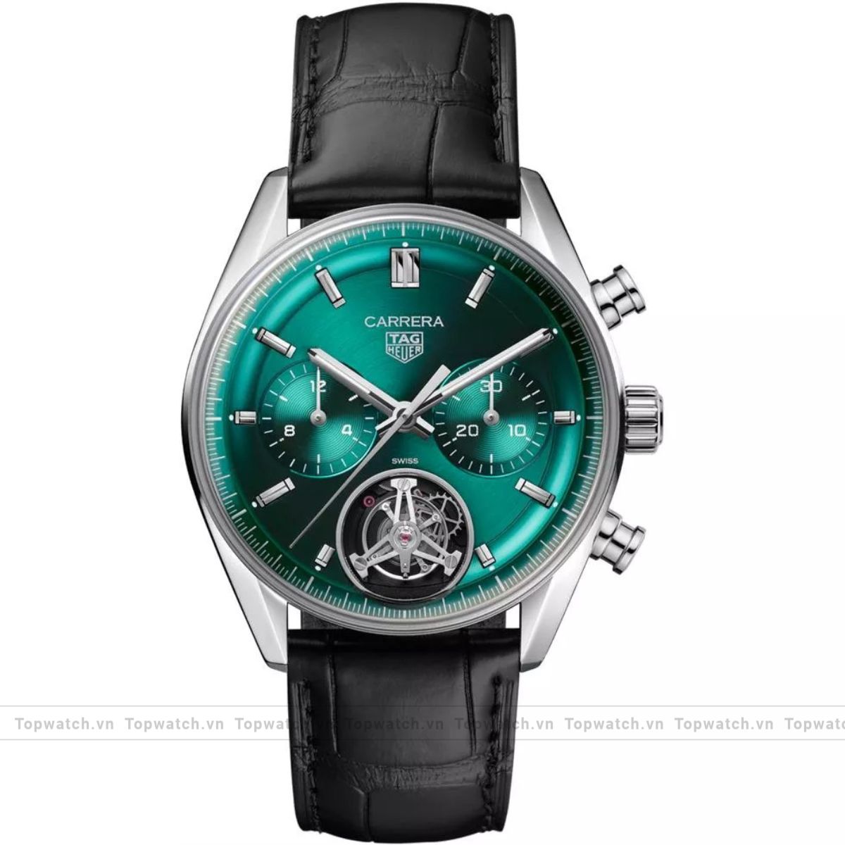 Tag Heuer Carrera CBS5011.FC6566 Green Chronograph Watch 42mm Tag Heuer Carrera CBS5011.FC6566 Green Chronograph Watch 42mm