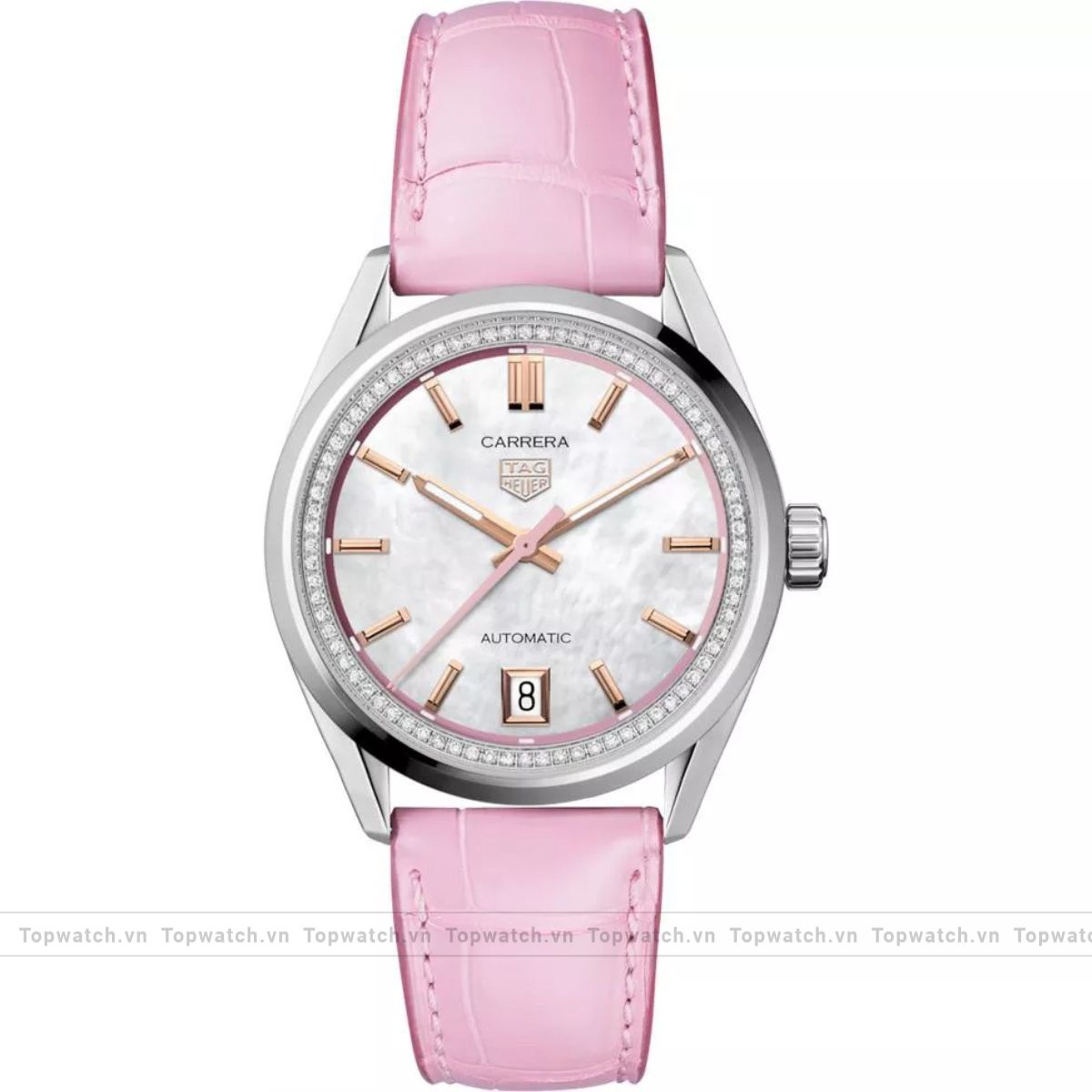Tag Heuer Carrera WBN2315.FC8331 Pink Automatic Ladies Watch 36mm Tag Heuer Carrera WBN2315.FC8331 Pink Automatic Ladies Watch 36mm