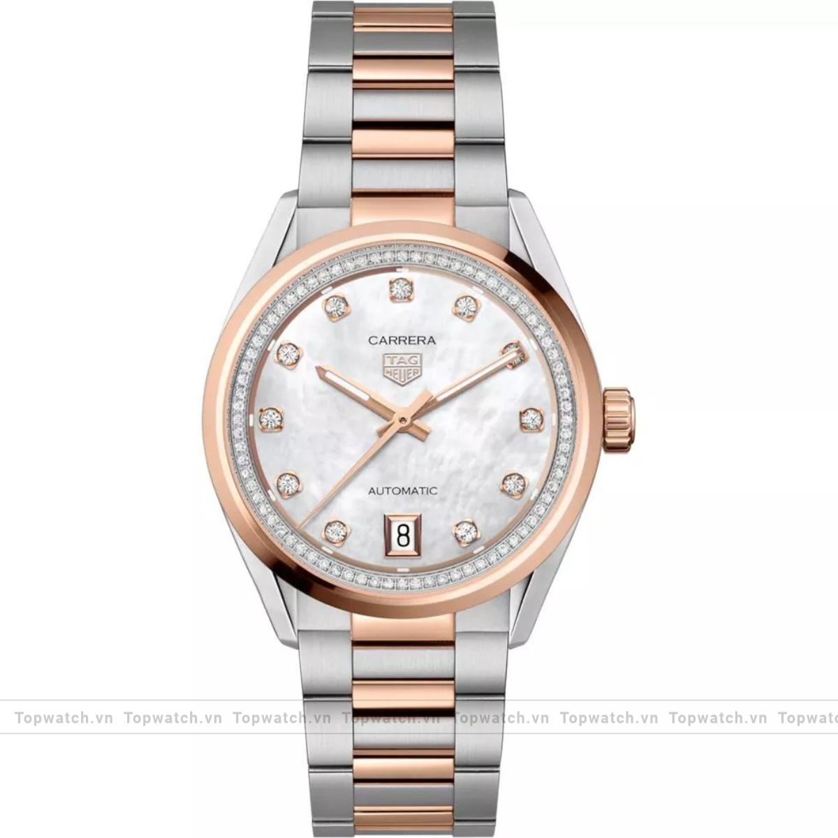 Tag Heuer Carrera WBN2351.BD0000 Two Tone Automatic Watch 36mm Tag Heuer Carrera WBN2351.BD0000 Two Tone Automatic Watch 36mm