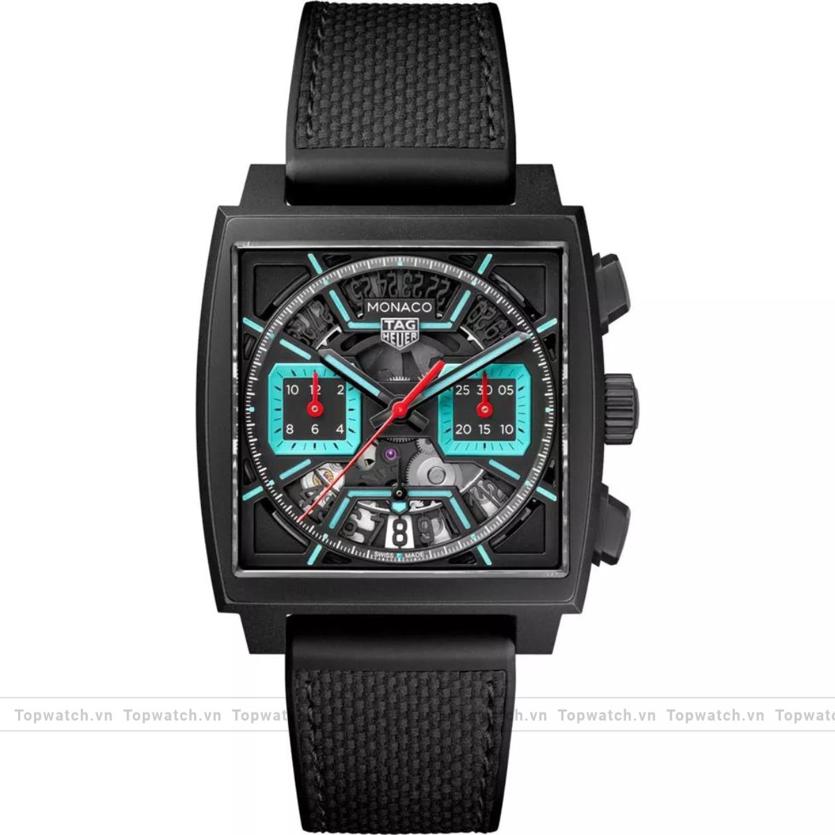 Tag Heuer Monaco CBL2184.FT6236 Black-Tone Chronograph Watch 39mm