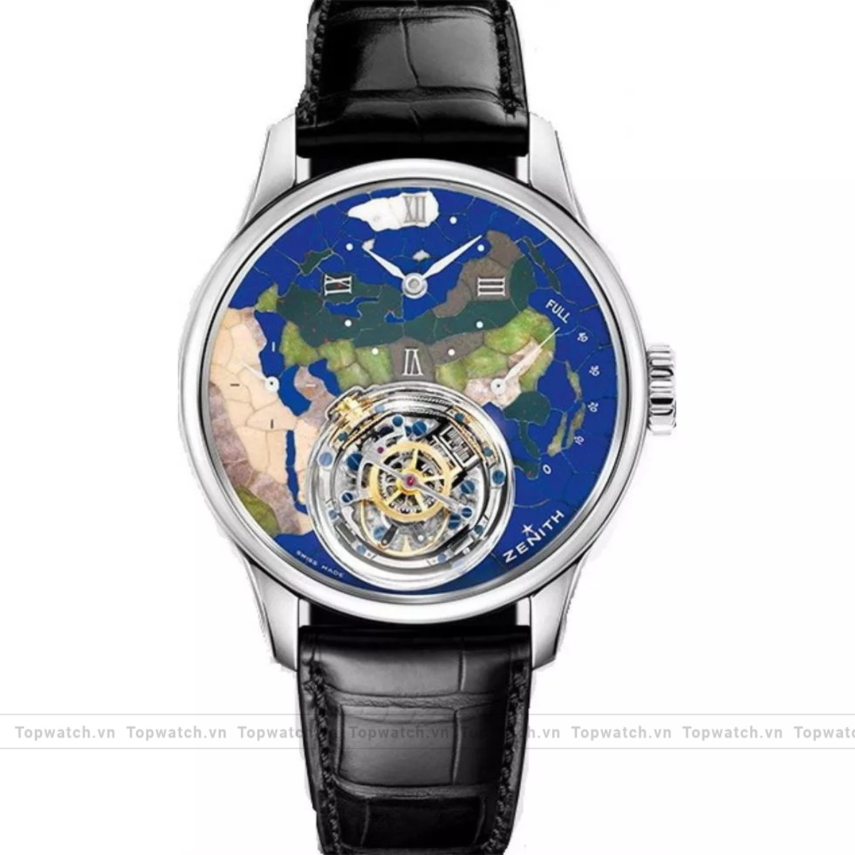Zenith Academy Christophe Colomb Planete Blue Limited Watch 45mm Zenith Academy Christophe Colomb Planete Blue Limited Watch 45mm