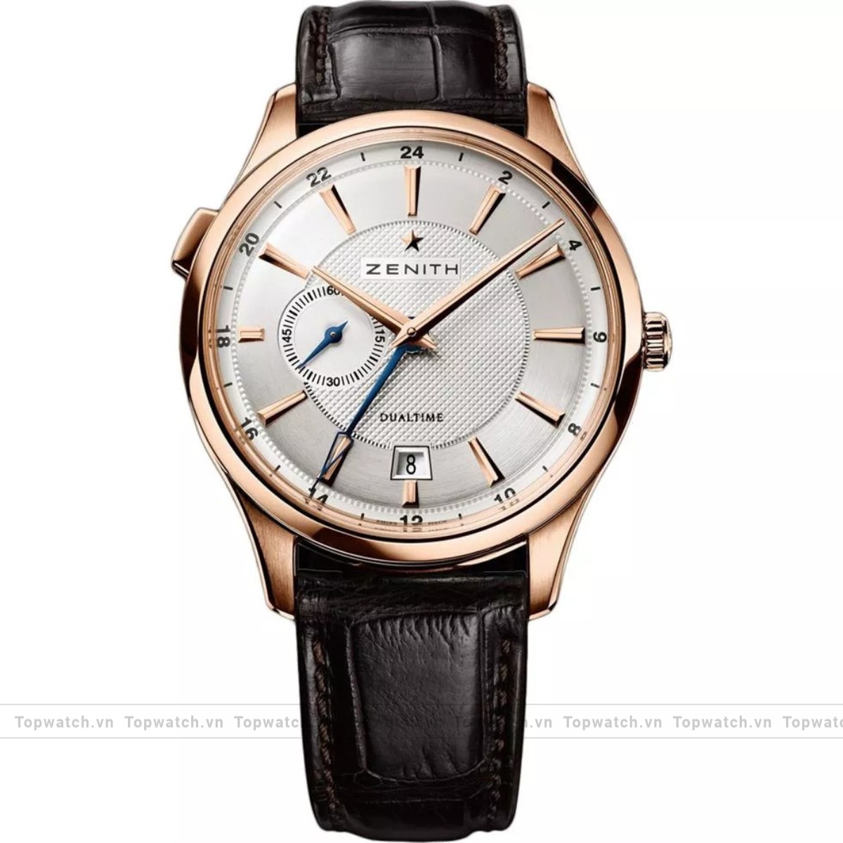 Zenith Captain 18.2130.682/02.C498 Dual Time Automatic Watch 40mm Zenith Captain 18.2130.682/02.C498 Dual Time Automatic Watch 40mm