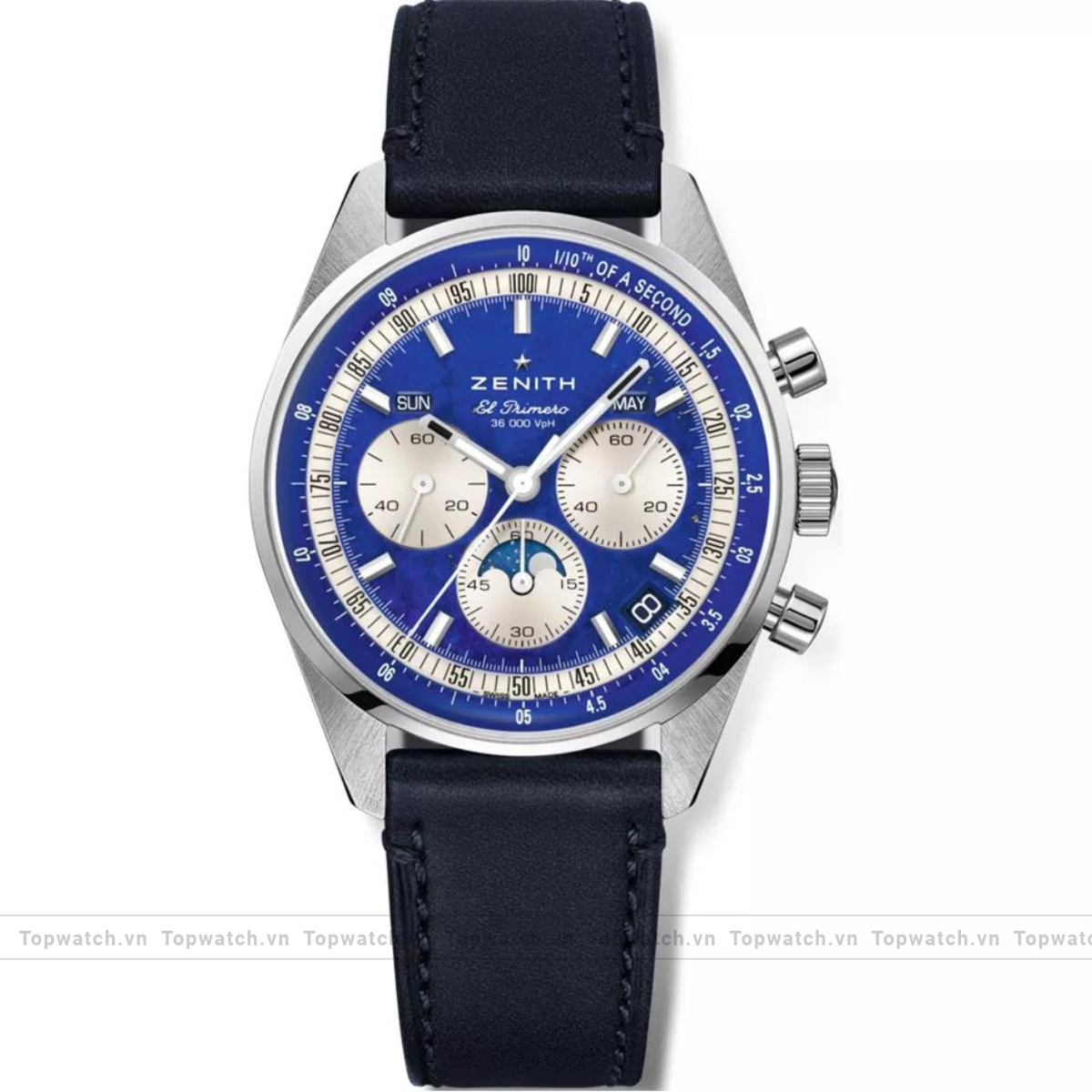 Zenith Chronnomaster 03.3400.3610/51.C910 Original Lapis Lazuli Watch 38mm Zenith Chronnomaster 03.3400.3610/51.C910 Original Lapis Lazuli Watch 38mm