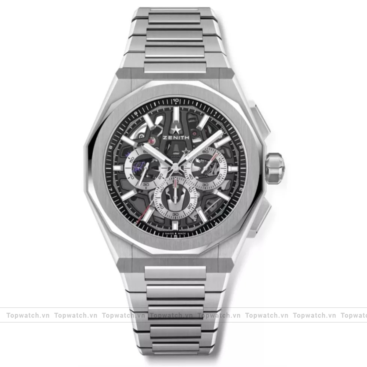 Zenith Defy 03.9500.3600/78.I001 Skyline Chronograph Skeleton Black Watch 42mm Zenith Defy 03.9500.3600/78.I001 Skyline Chronograph Skeleton Black Watch 42mm