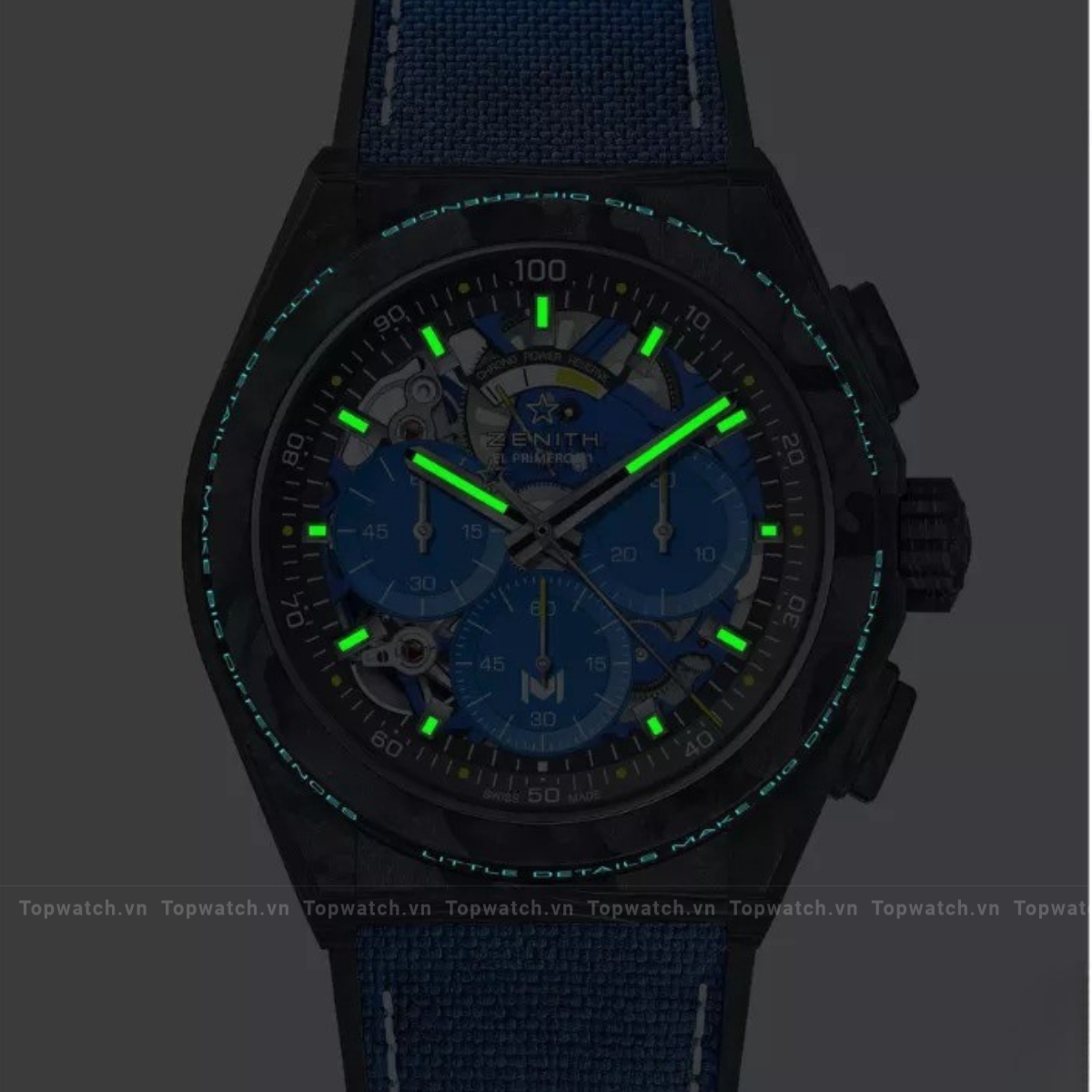 Zenith Defy 10.9000.9004/M99.R939 21 Patrick Mouratoglou Limited Edition Watch 44mm