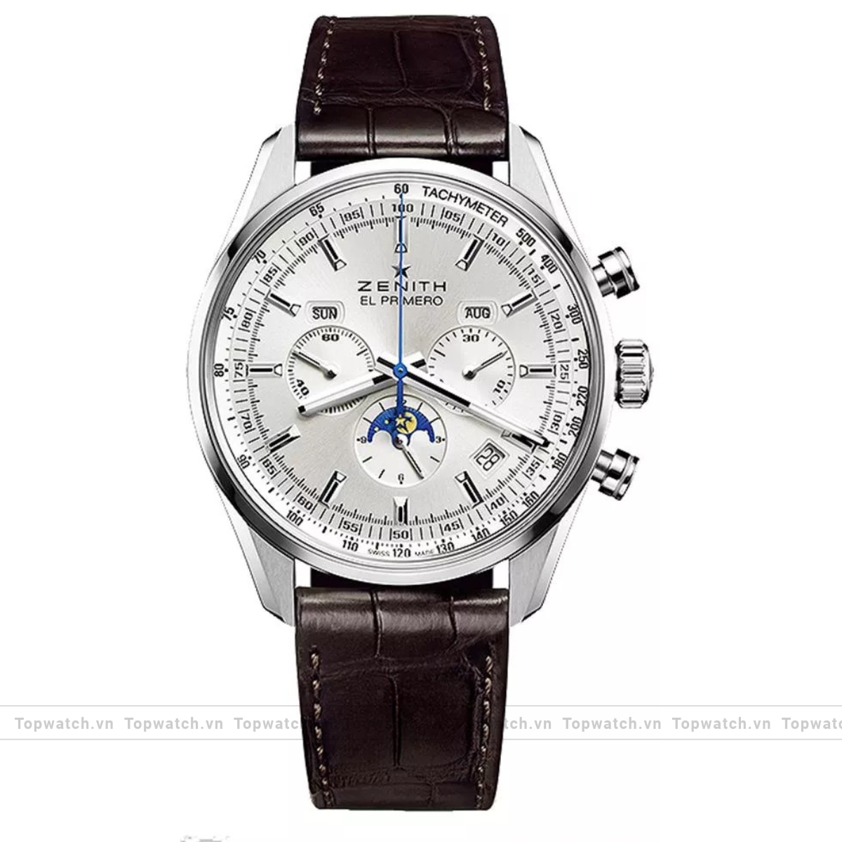 Zenith El Primero 03.2091.410/01.C494 Complete Calendar Moonphase Watch 42mm