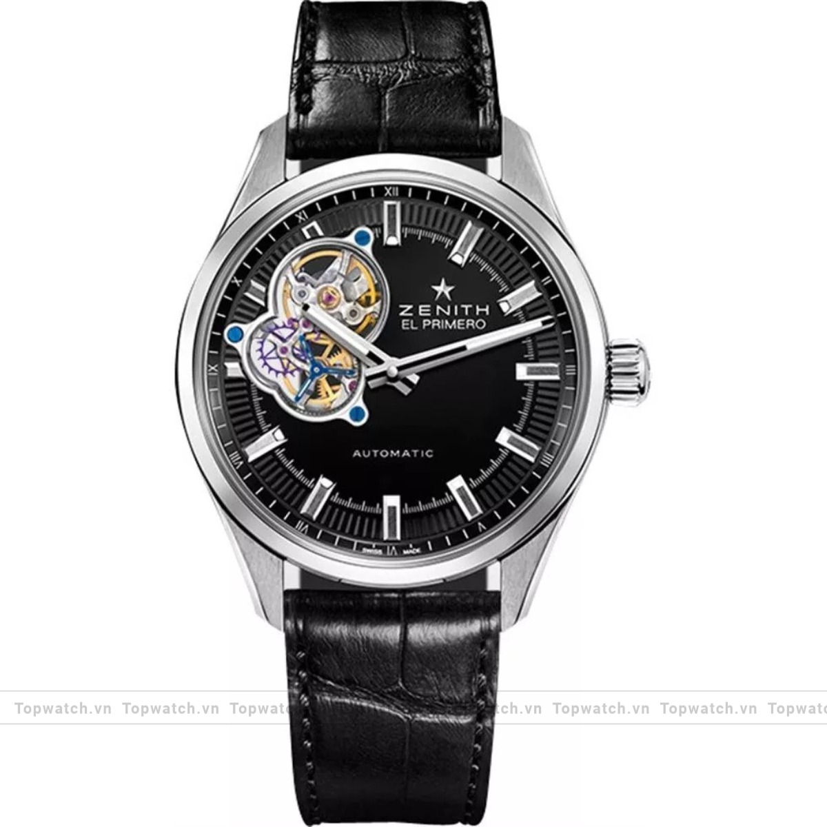 Zenith El Primero 03.2170.4613/21.C714 Synopsis Watch 40mm Zenith El Primero 03.2170.4613/21.C714 Synopsis Watch 40mm