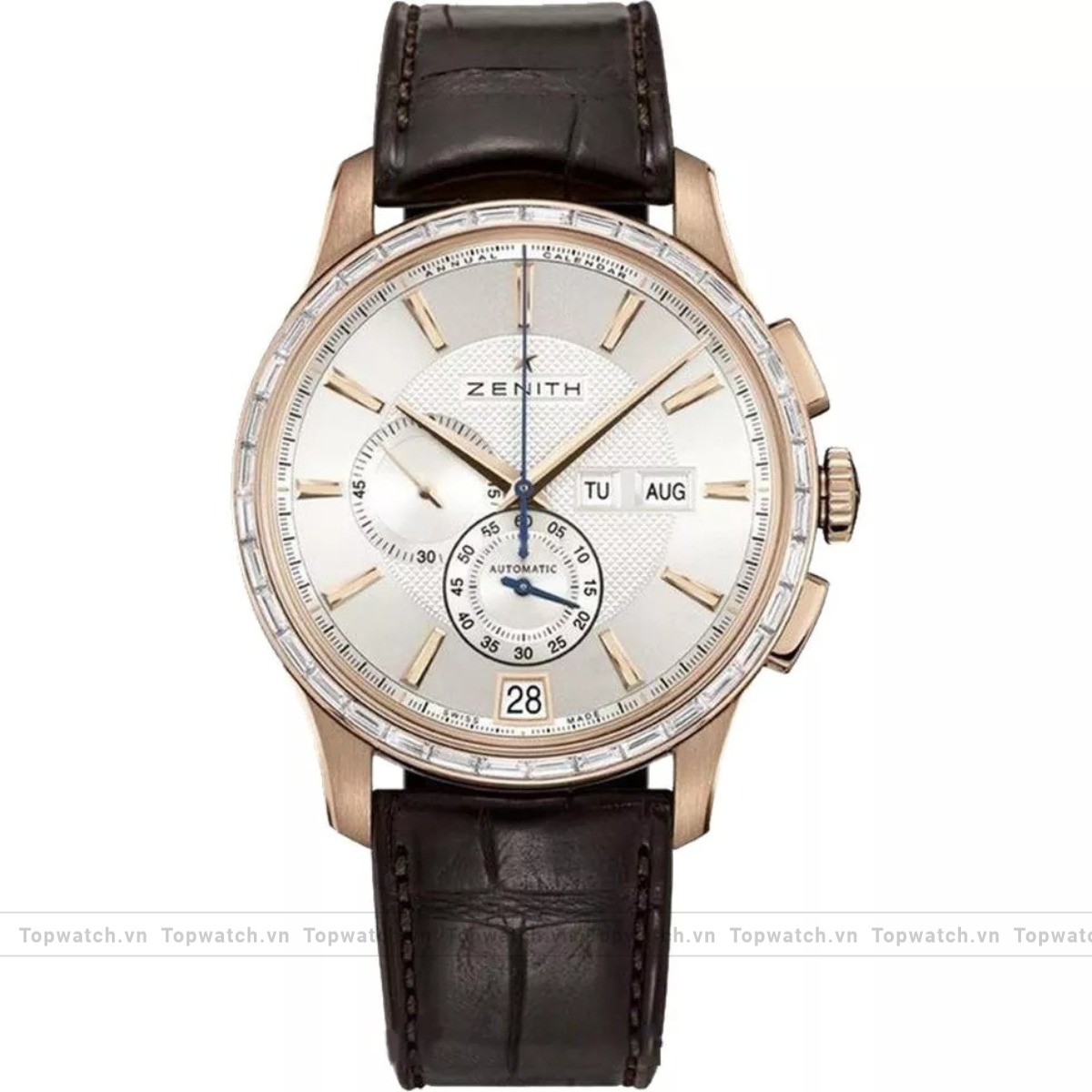 Zenith El Primero 22.2070.4054/02.C711 Captain Winsor 18kt Rose Gold Watch 42mm Zenith El Primero 22.2070.4054/02.C711 Captain Winsor 18kt Rose Gold Watch 42mm