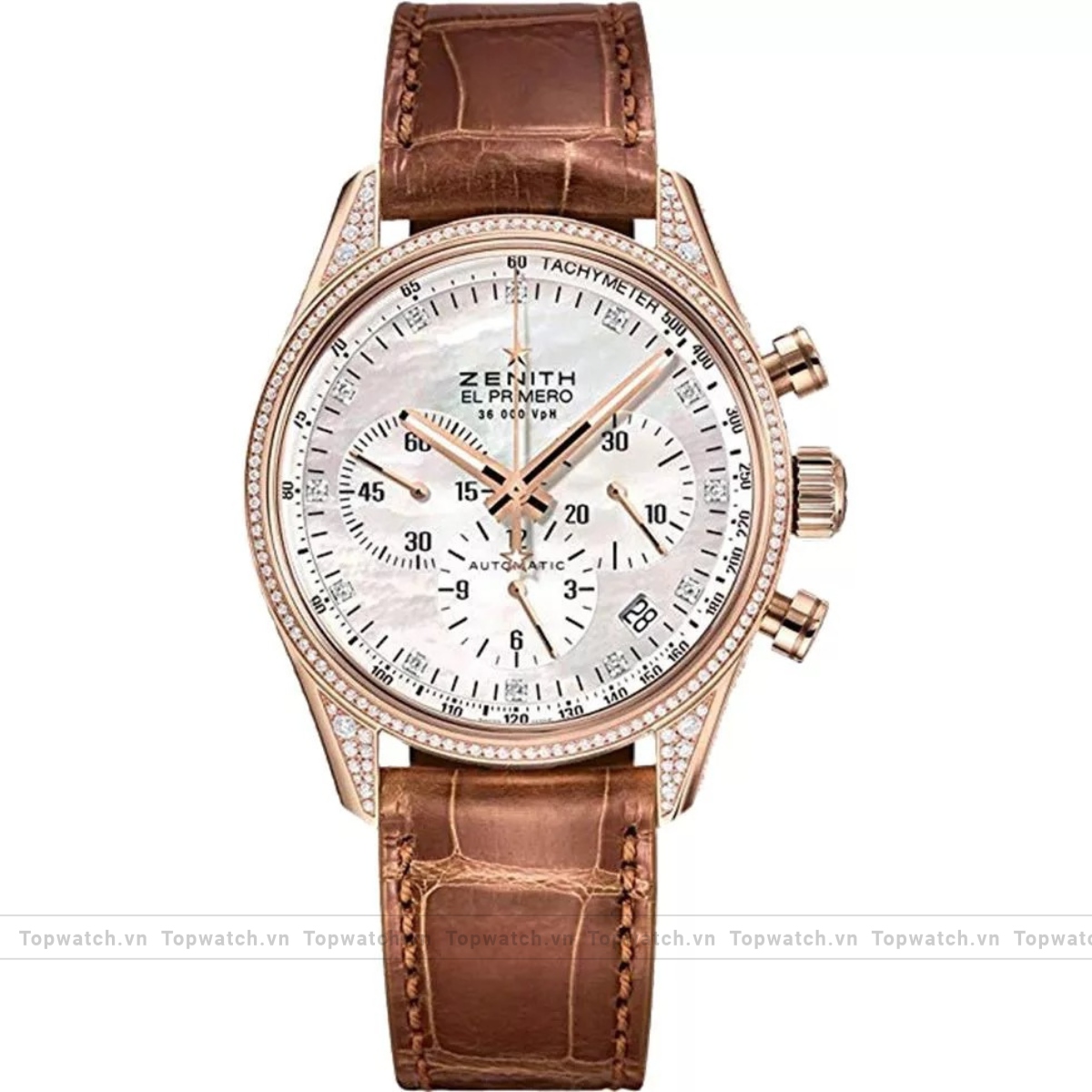Zenith El Primero 22.2151.400/81.C709 Automatic Chronograph Watch 38mm