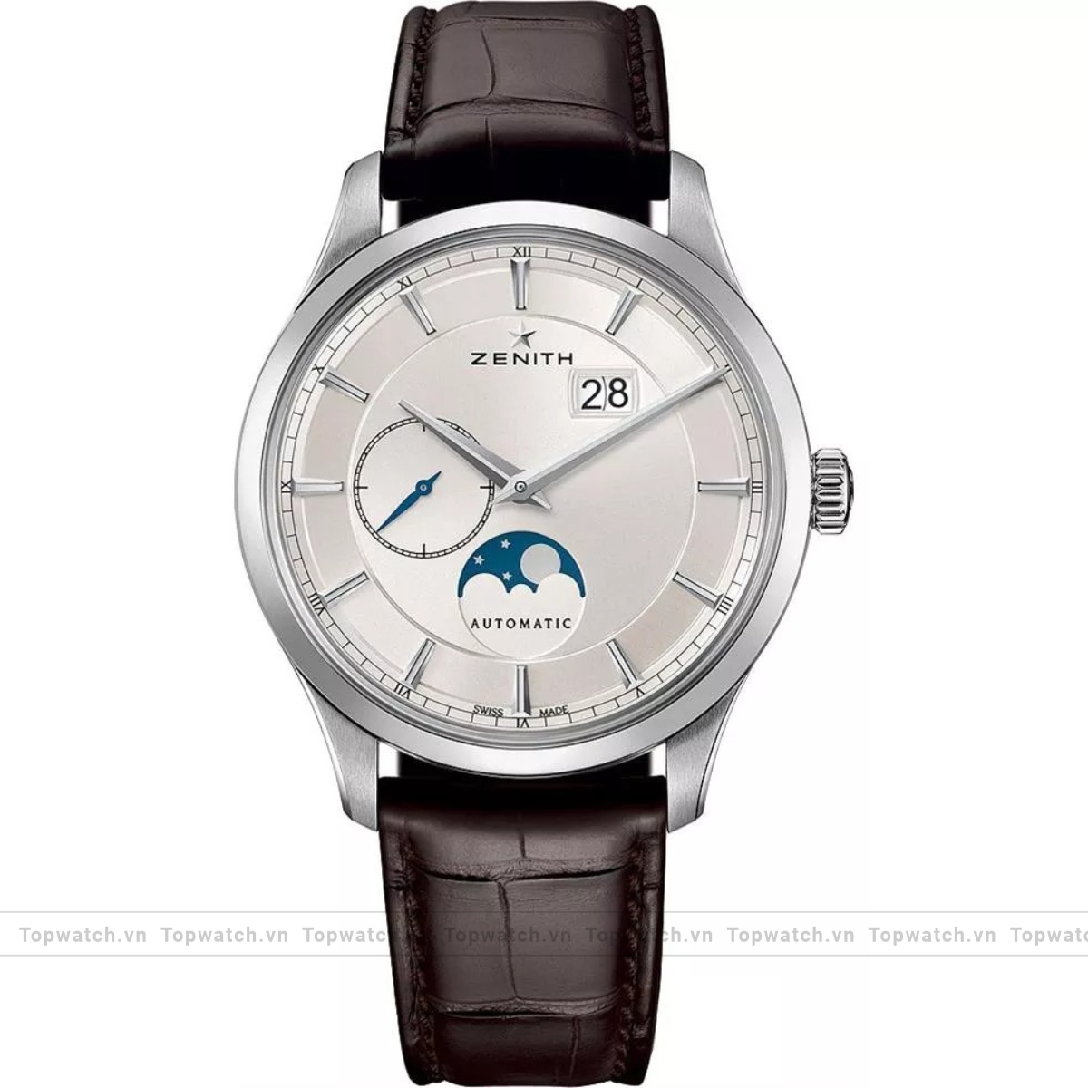 Zenith Elite 03.2143.691/01.C498 Captain Moonphase Watch 40mm