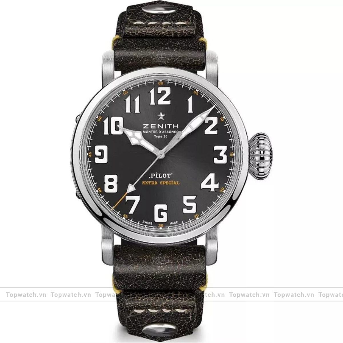 Zenith Pilot 03.2434.679/20.I010 Men Automatic Watch 45mm Zenith Pilot 03.2434.679/20.I010 Men Automatic Watch 45mm