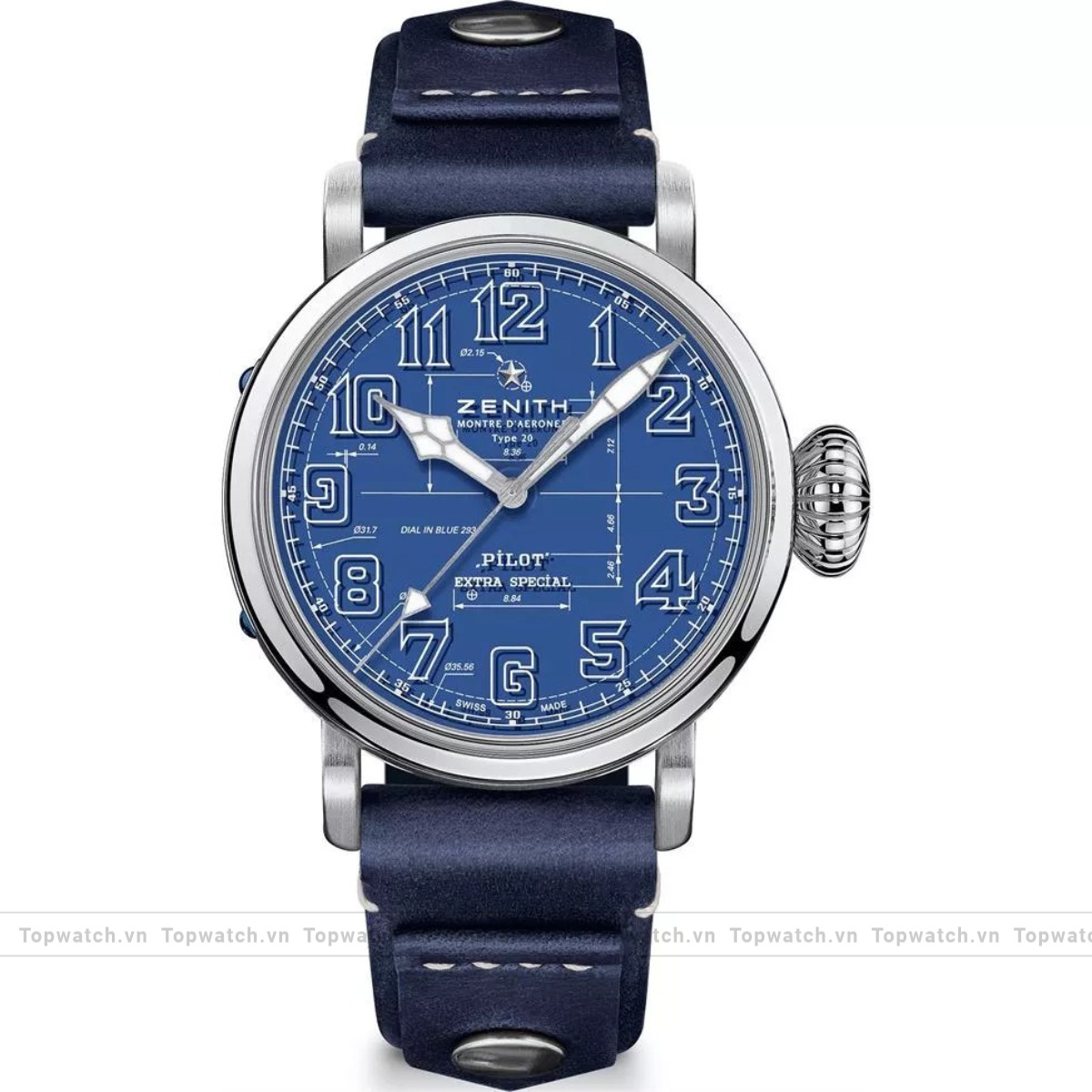 Zenith Pilot 03.2435.679/51.1012 Type 20 Blueprint Limited Edition 45mm Zenith Pilot 03.2435.679/51.1012 Type 20 Blueprint Limited Edition 45mm