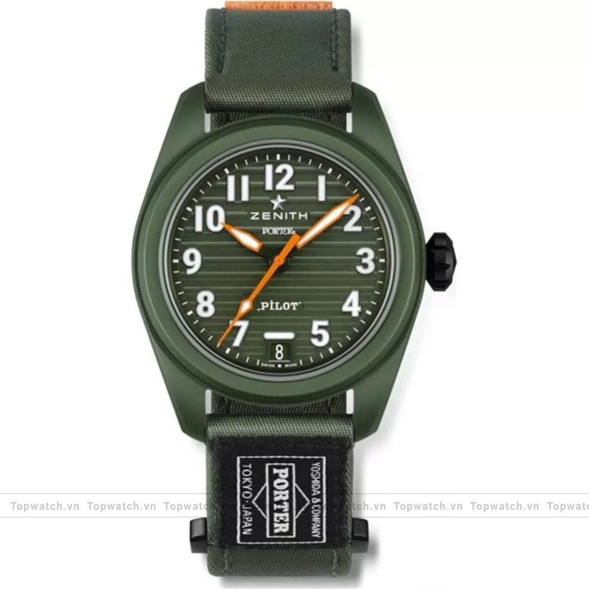 Zenith Pilot 49.4001.3620/63.I001 Automatic Porter Limited Edition Watch 40mm