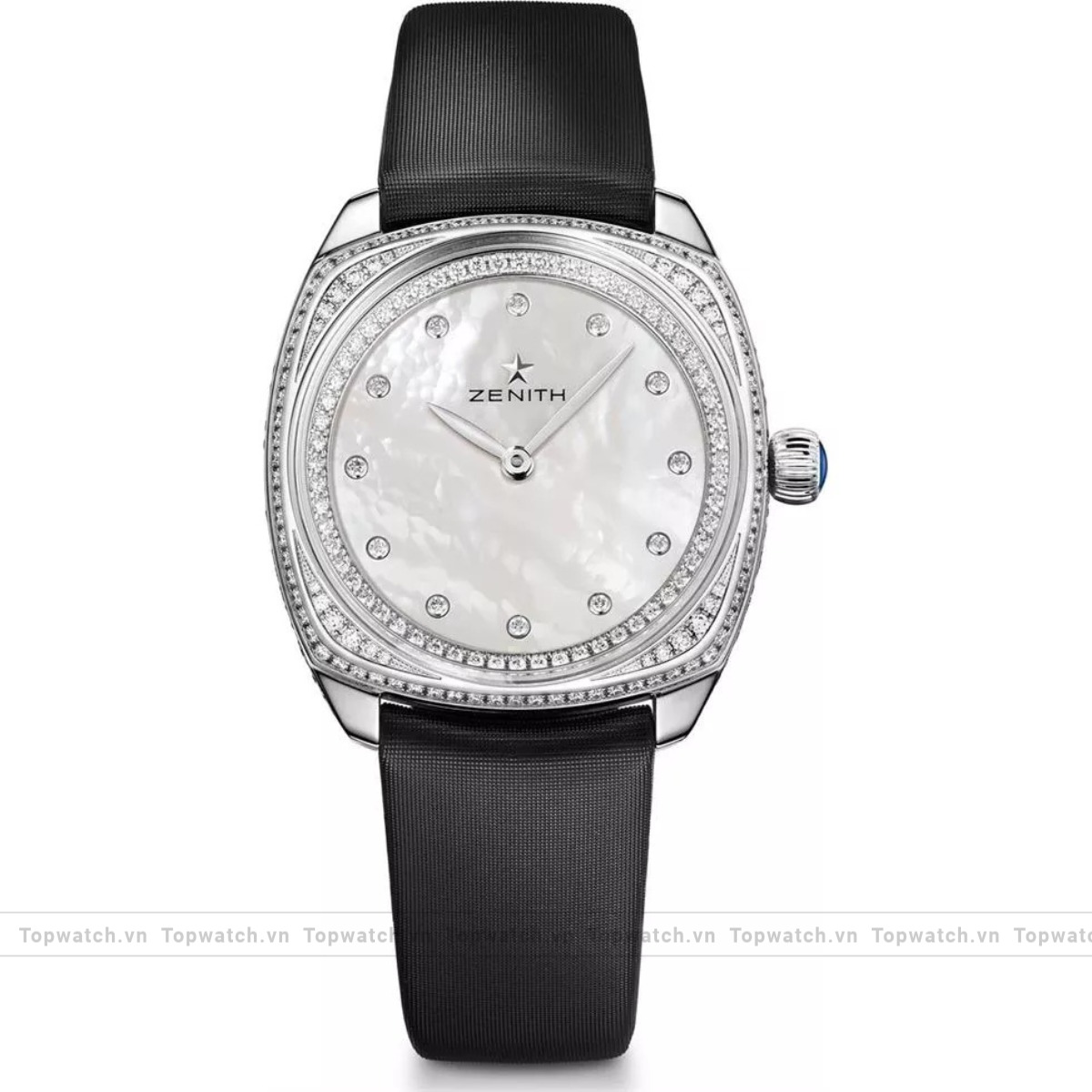 Zenith Star 45.1971.681/80.C717 White Gold With Diamonds Watch 33 x 33mm Zenith Star 45.1971.681/80.C717 White Gold With Diamonds Watch 33 x 33mm
