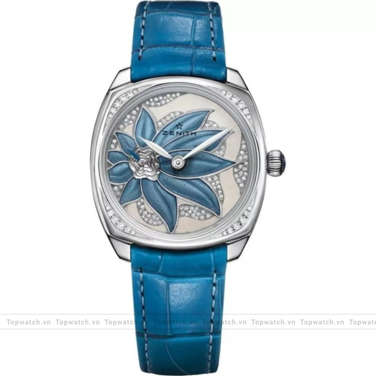 Zenith Star 45.1972.681/36.C757 White Gold With Diamonds Watch 33 x 33mm Zenith Star 45.1972.681/36.C757 White Gold With Diamonds Watch 33 x 33mm