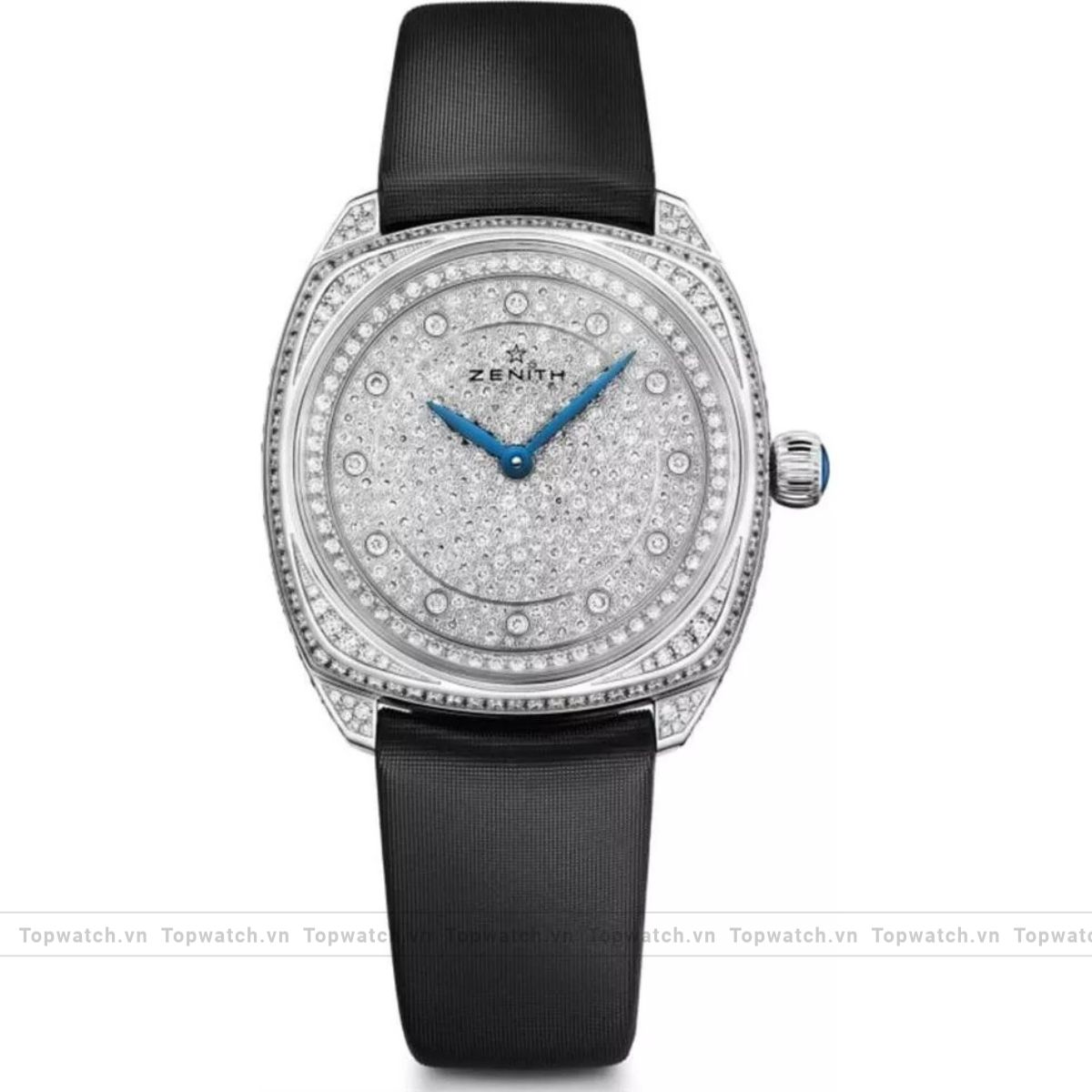 Zenith Star White Gold With Diamonds Watch 33 x 33mm Zenith Star White Gold With Diamonds Watch 33 x 33mm