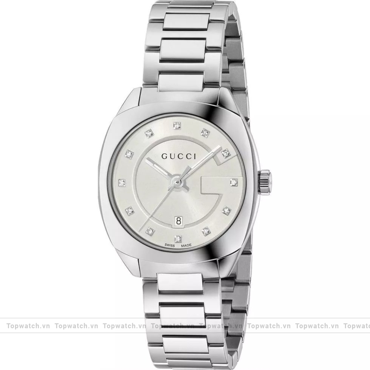 Gucci GG2570 YA142504 Diamond Ladies Watch 29mm