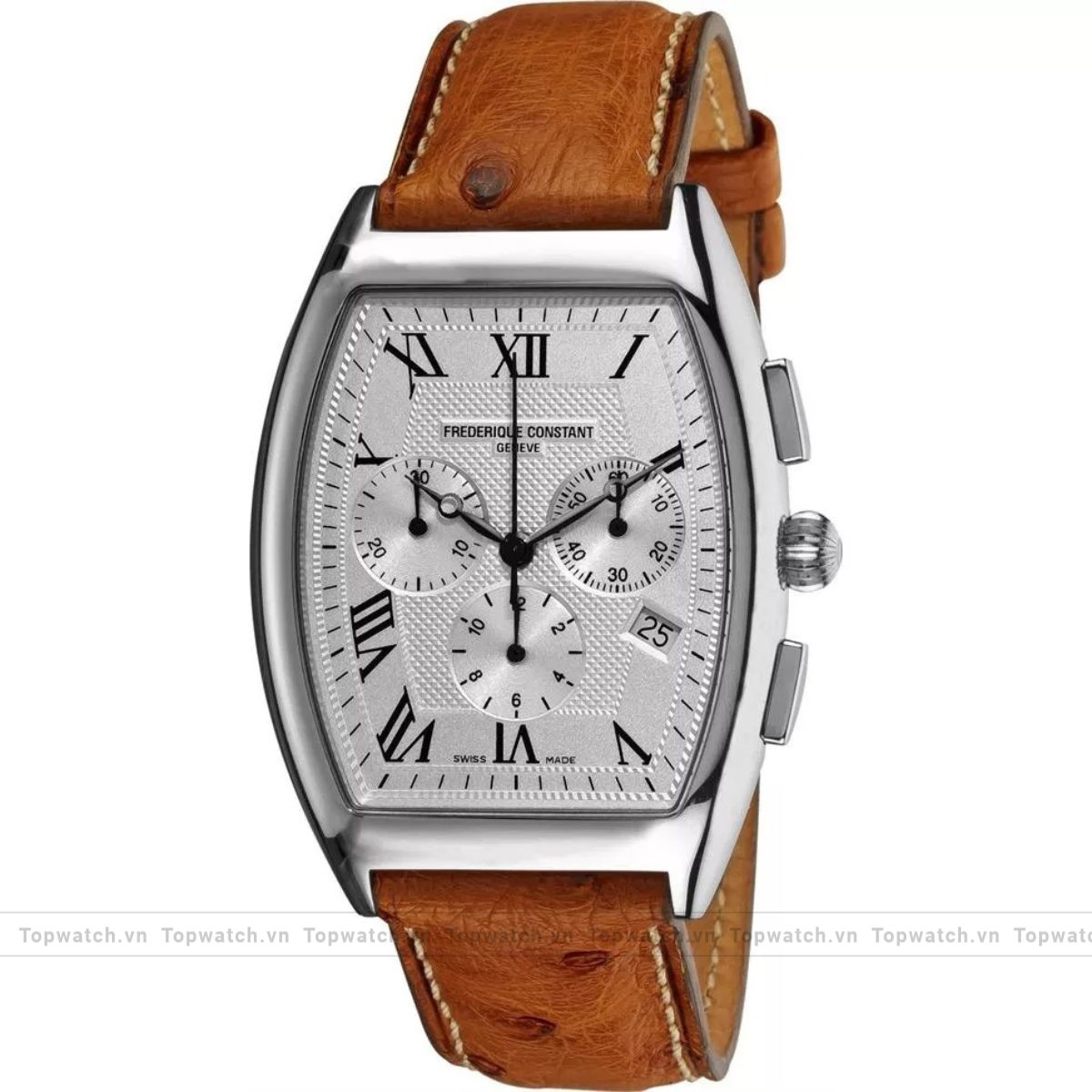 Frederique Constant Art Deco FC-292M4T26OS Chronograph Watch 48mm