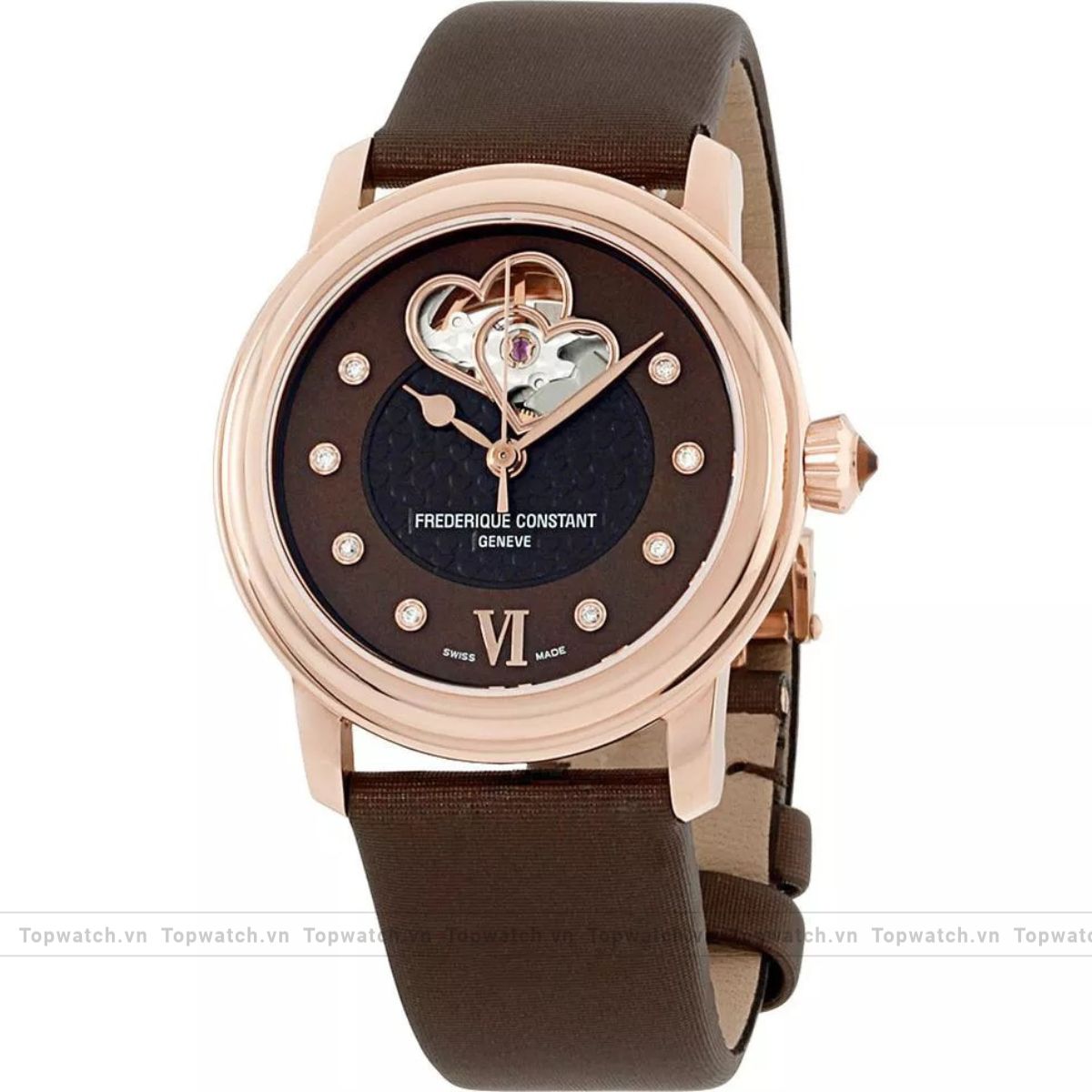 Frederique Constant FC-310CDHB2P4 Double Heart Watch 34mm