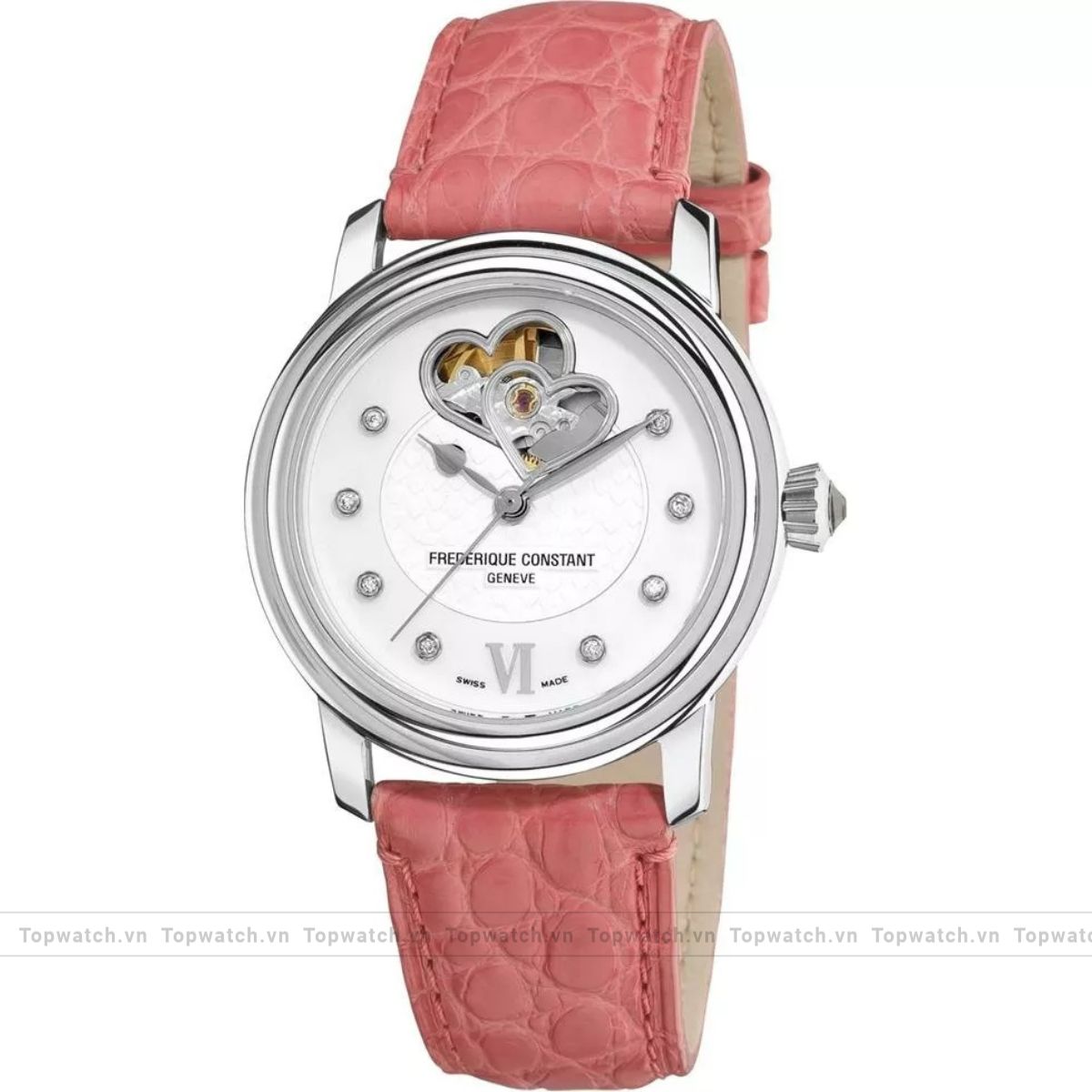 Frederique Constant FC-310DHB2P6 Double Heart Watch 34mm