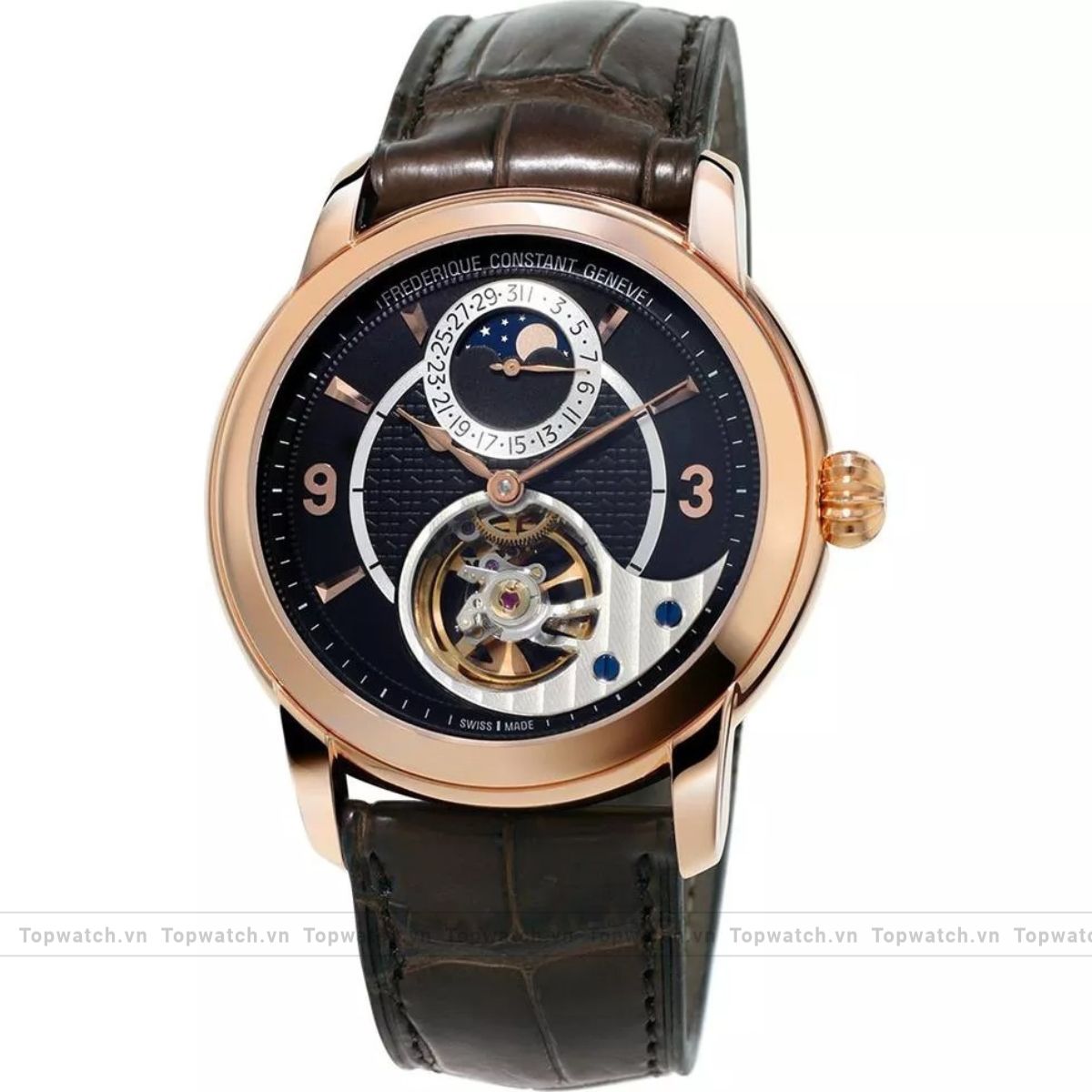 Frederique Constant Heartbeat FC-942ABS4H9 Manufacture Watch 42mm