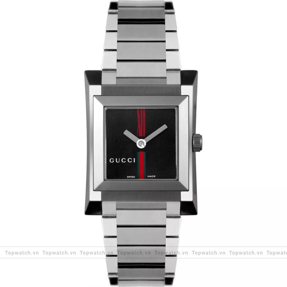 Gucci Guccio 111 Black Dial Watch 23x30MM