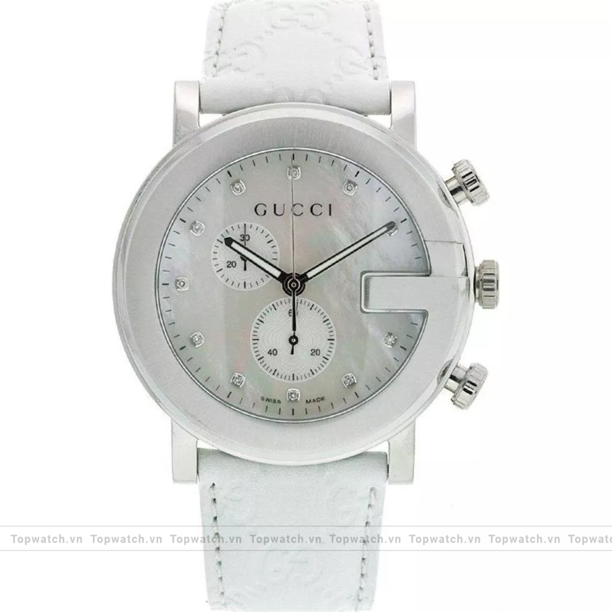Gucci 101 G-Chrono Diamond Watch 42mm