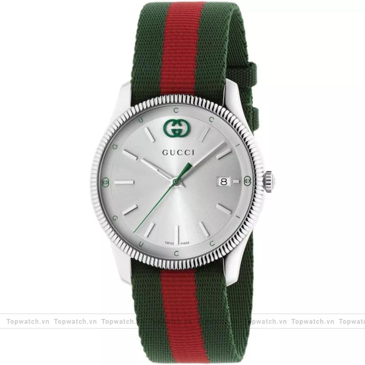 Gucci G-Timeless YA1264236 Red And Green Watch 38mm