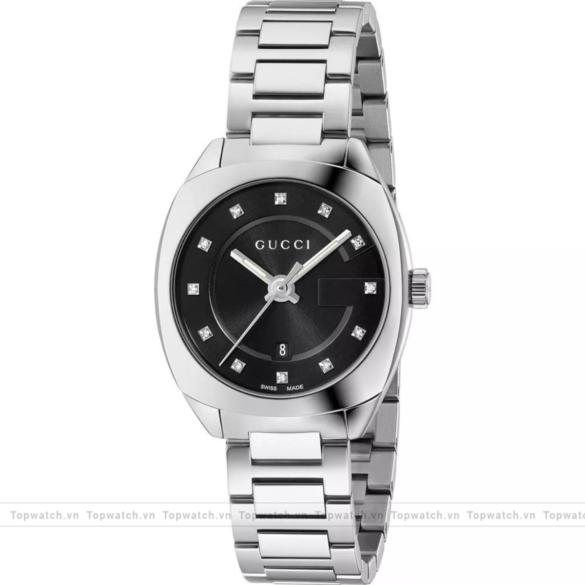 Gucci GG2570 YA142503 Diamond Ladies Watch 29mm