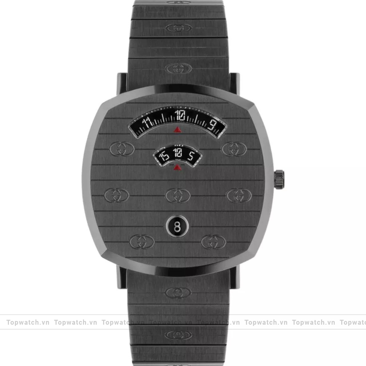 Gucci Grip YA157429 Titanium Watch 38mm
