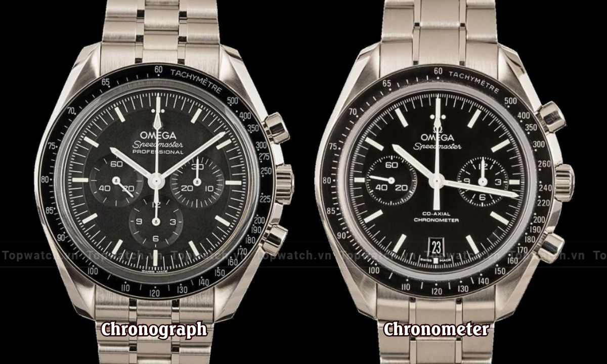 Chronometer là gì? Tiêu chí để đồng hồ đạt chứng nhận COSC chronometer va chronograph khac nhau the nao
