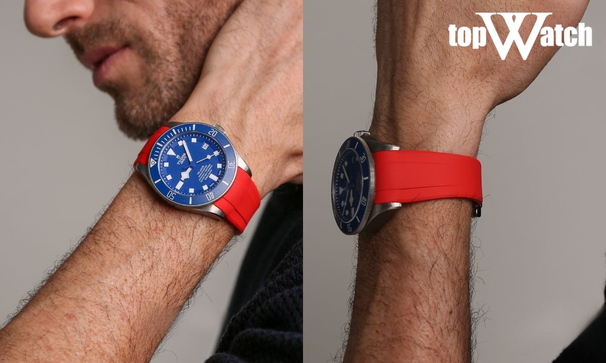 Dây cao su trên đồng hồ đeo tay