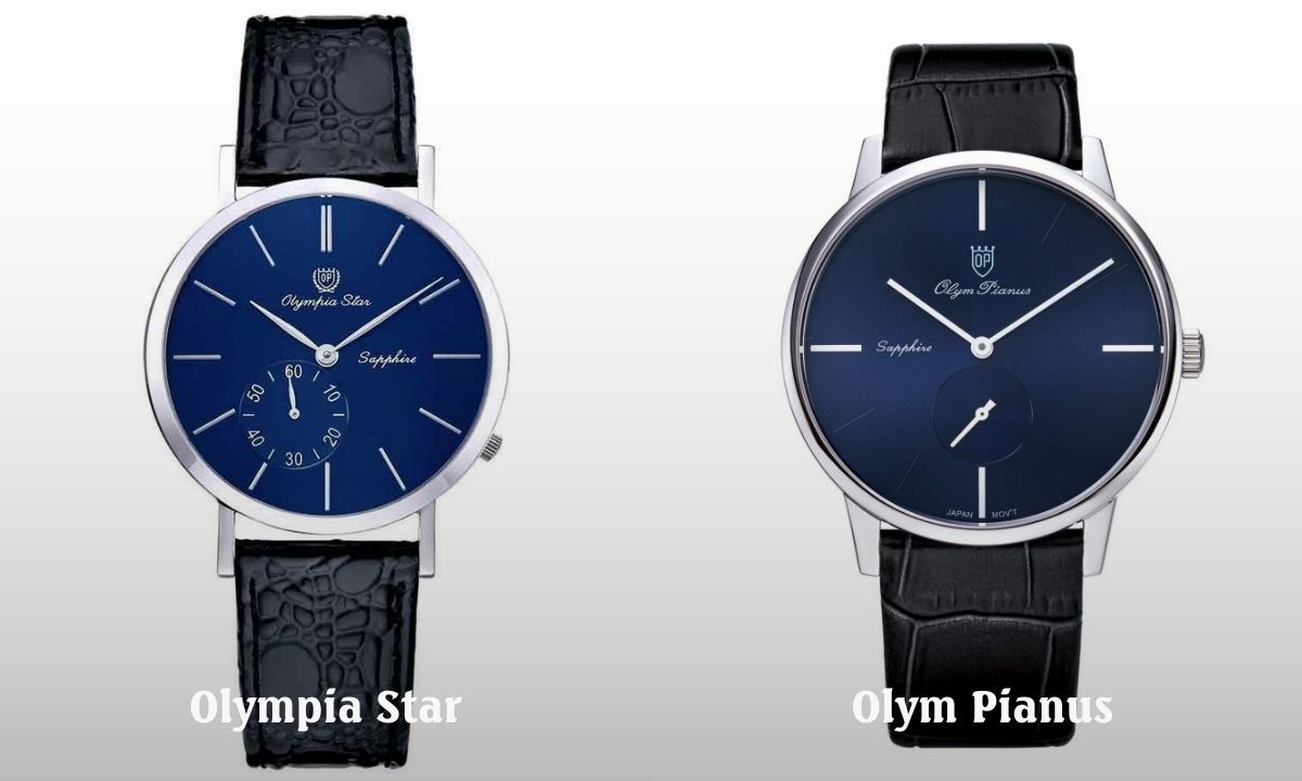 Đồng hồ Olym Pianus của nước nào? Có tốt không? diem giong nhau dong ho olympia star va olym pianus