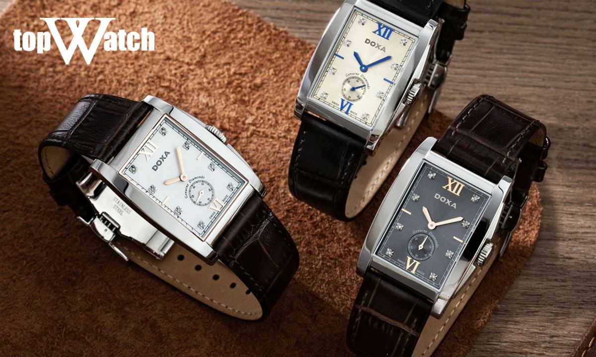 dong ho doxa rectangle d193sgy