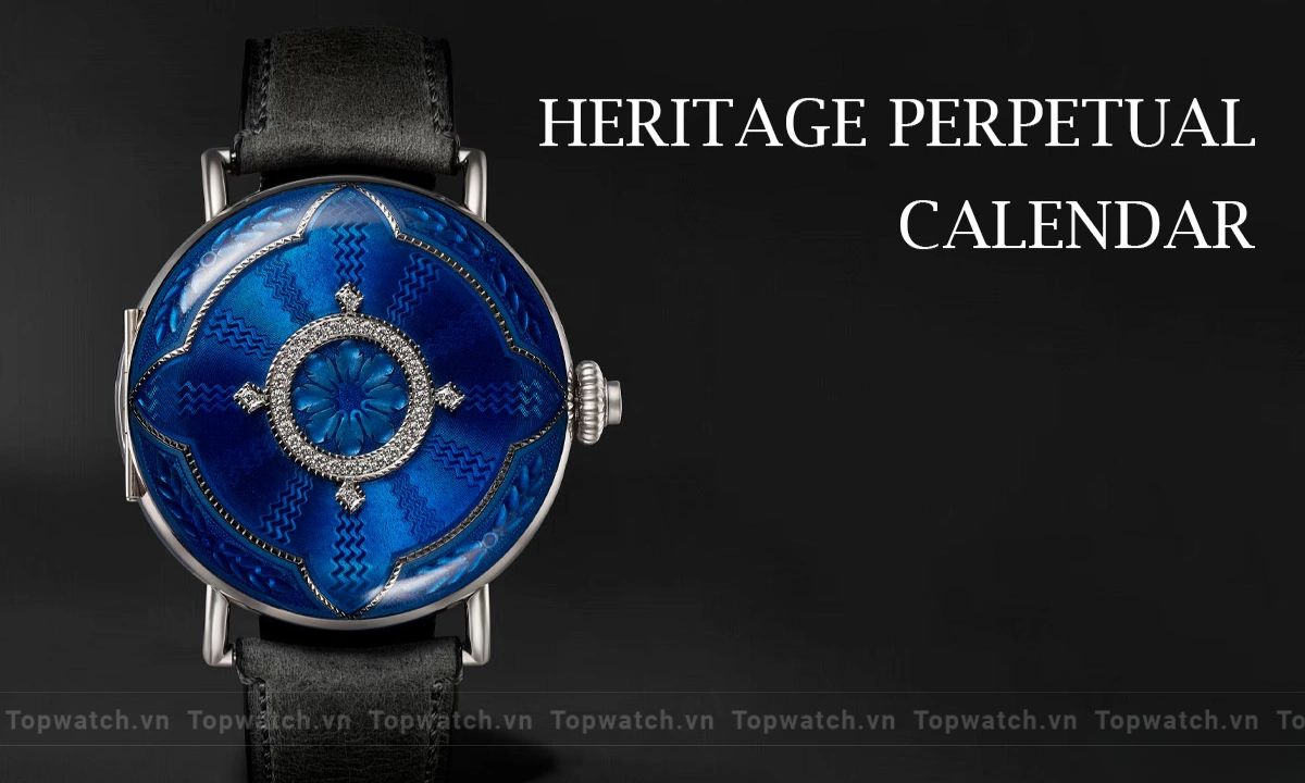 Đồng hồ H. Moser & Cie. Heritage Perpetual Calendar Colored Enamel