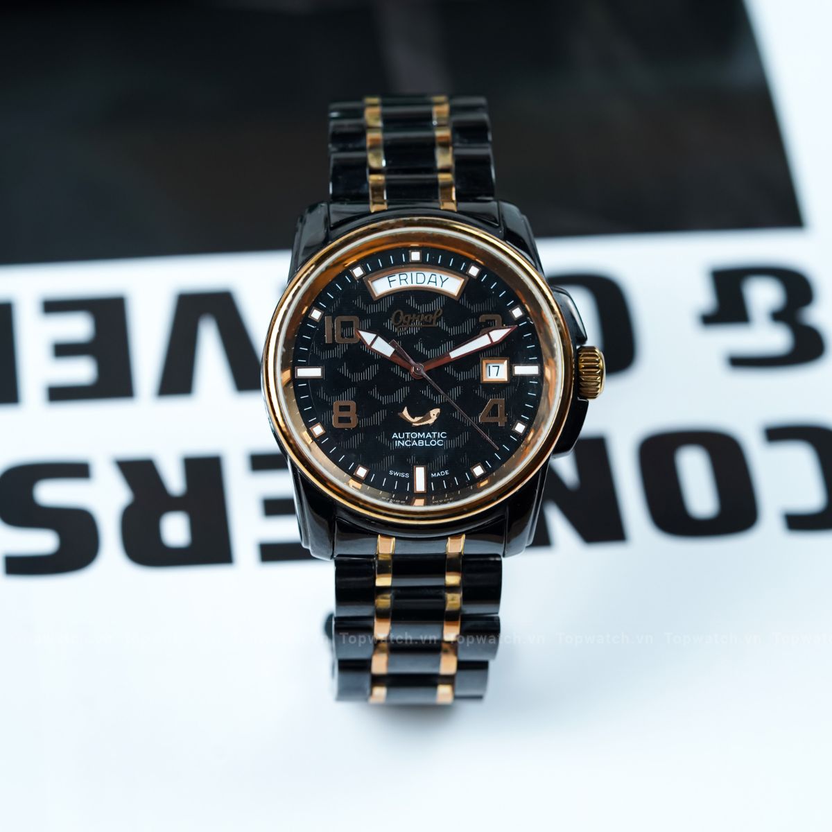 Đồng hồ Ogival OG3360AMBR-D