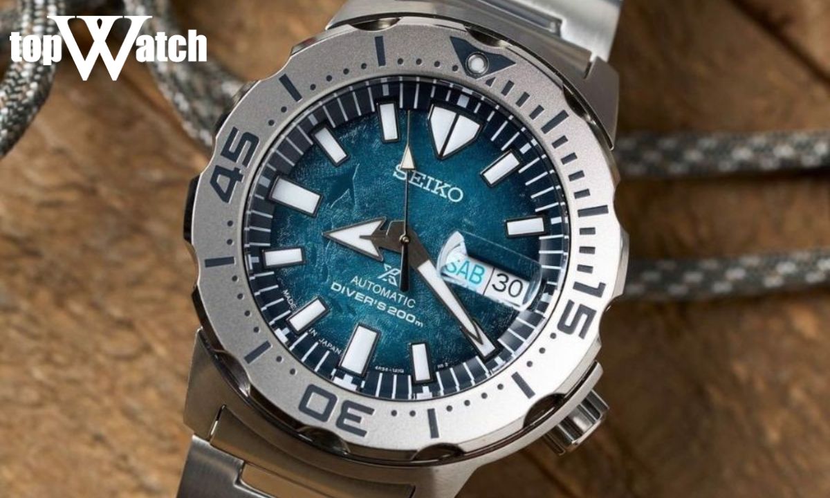 Dạ quang là gì? Dạ quang đồng hồ sáng cỡ nào? Đồng Hồ Nam Seiko Prospex Automatic SRPH75K1