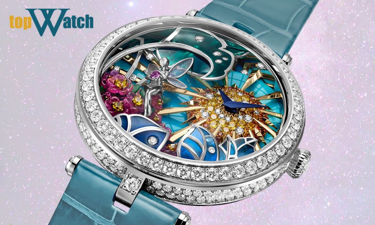 Đồng hồ Van Cleef & Arpels Lady Féerique Plique-à-jour and Colored Enamel