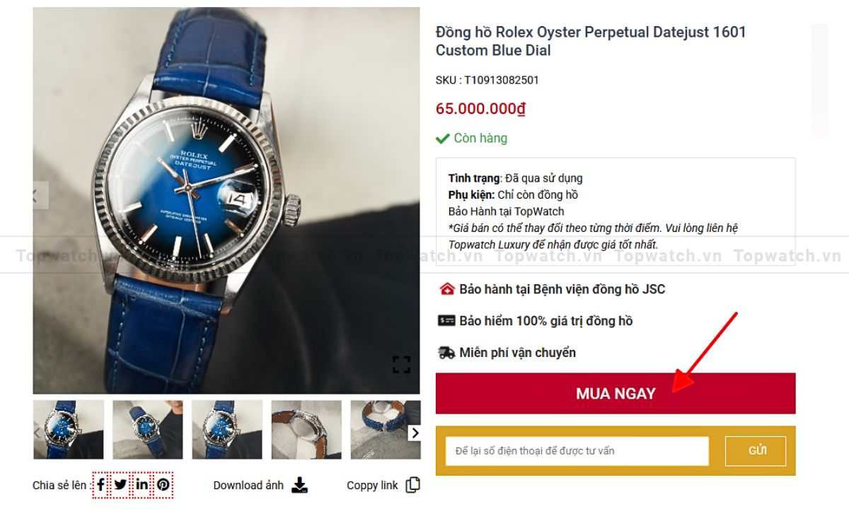 Hướng Dẫn Mua Hàng huong dan dat hang buoc 1