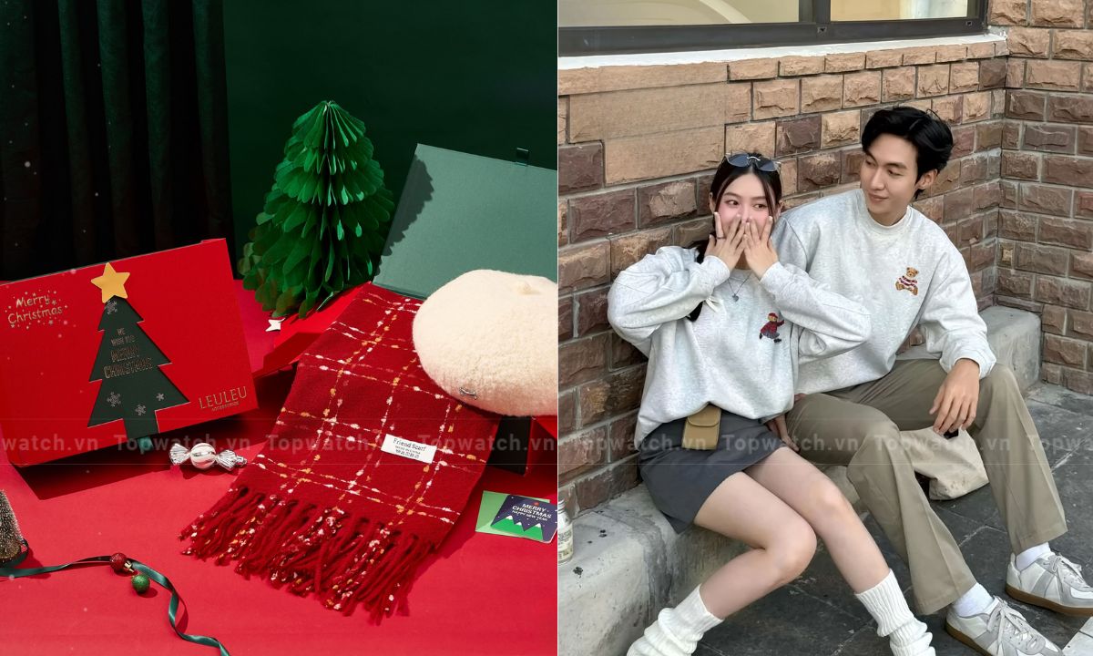giáng sinh tặng quà gì cho bạn gái