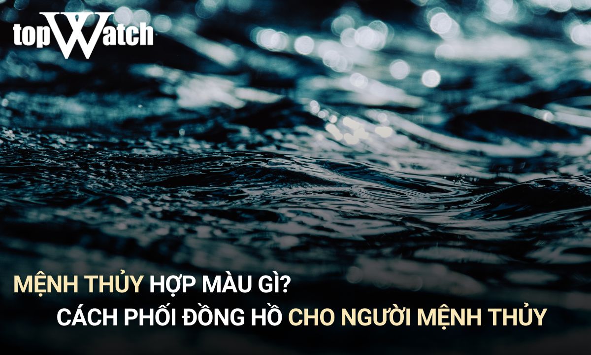 mệnh thủy hợp màu gì