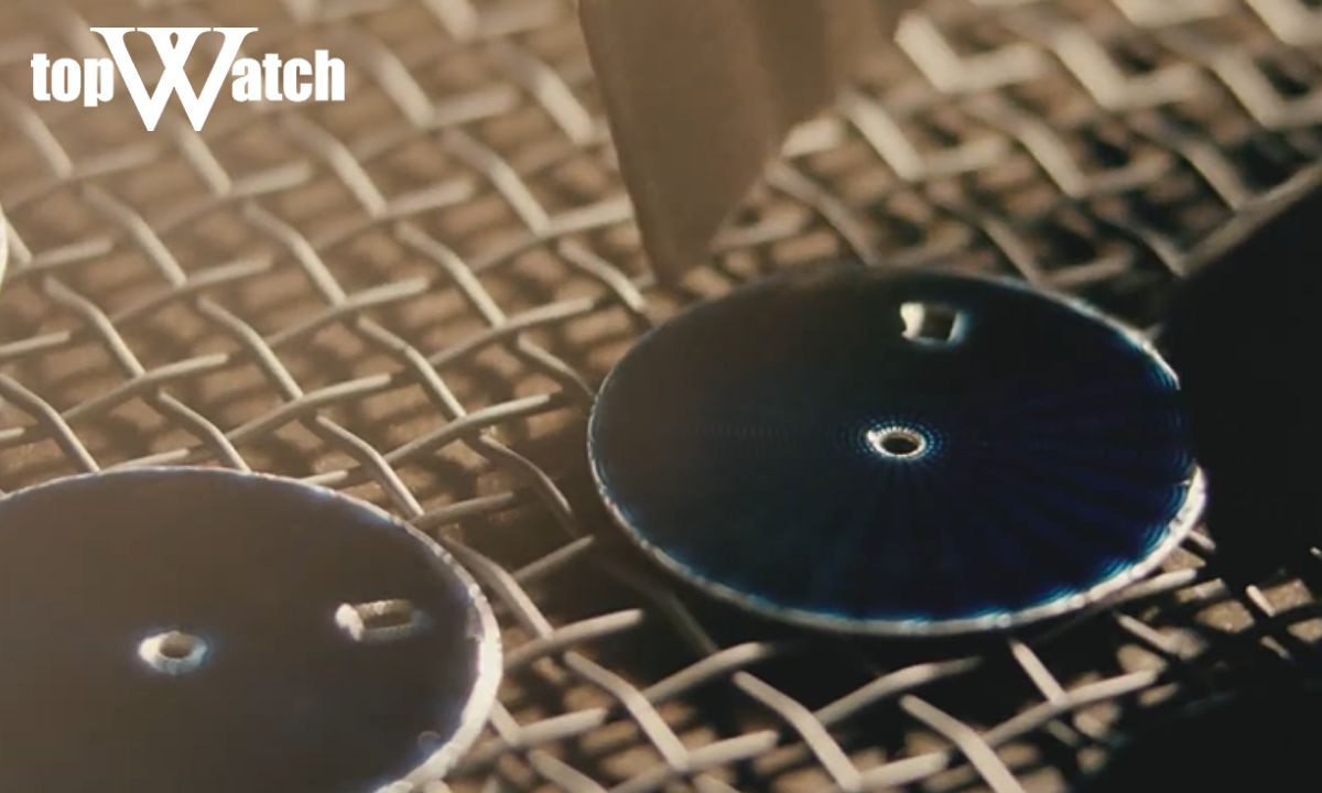 Mặt số Enamel được nung ở nhiệt độ cao